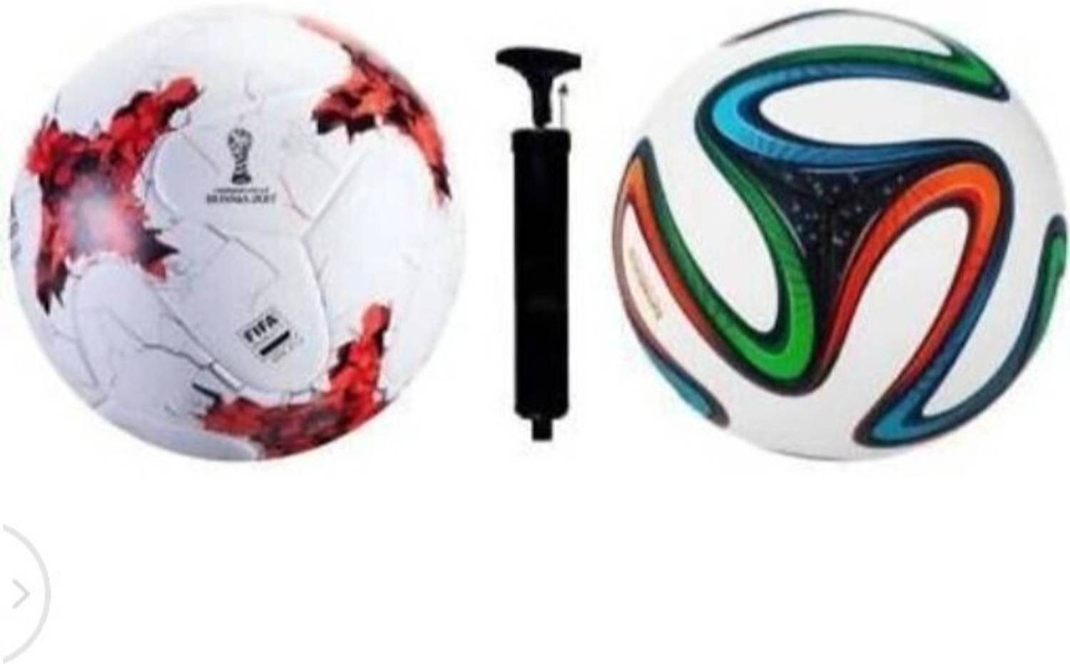Aksh SPORTS FOOT BALL COMBO Football - Size: 5
