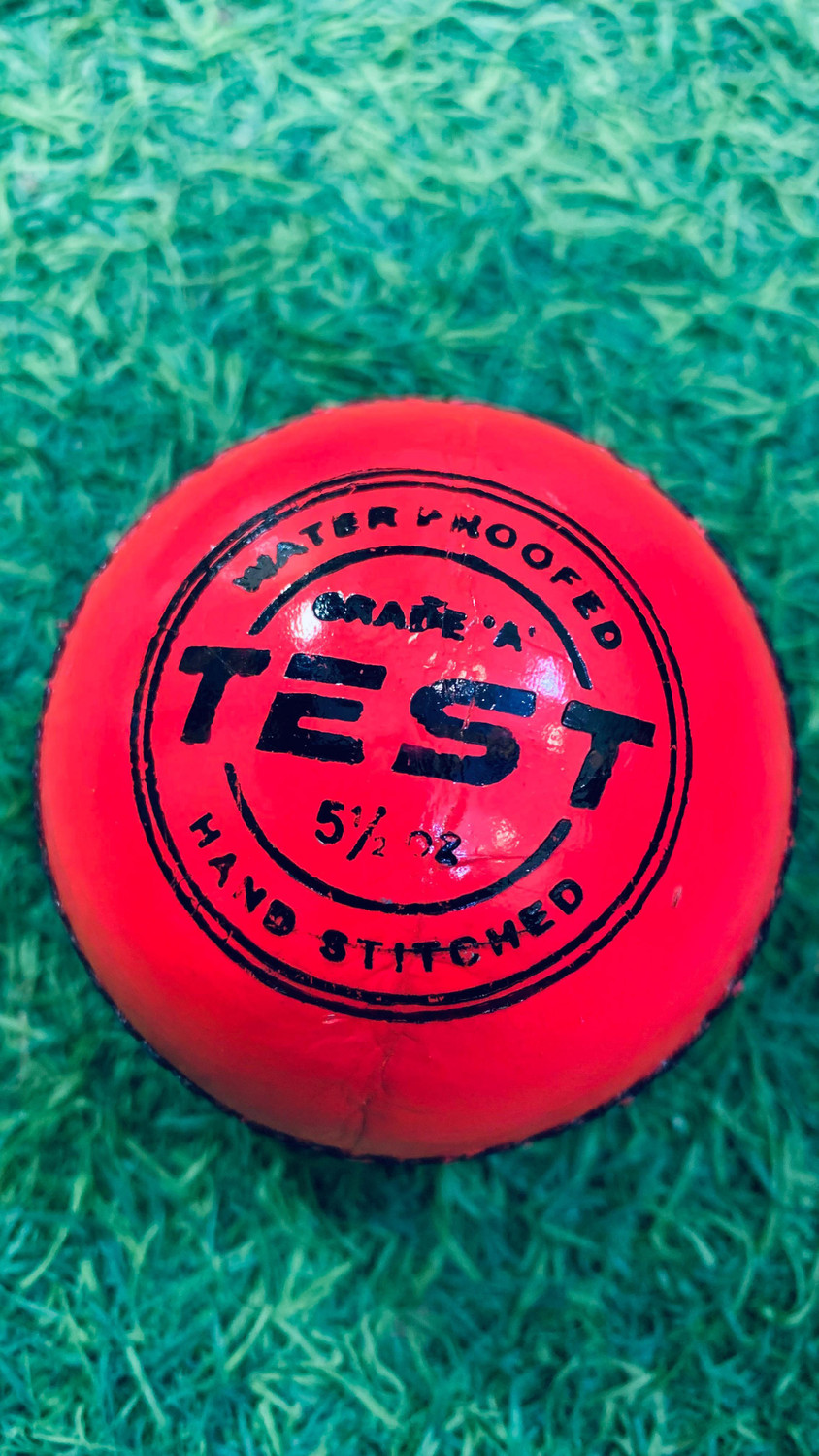 Image of Cricketkingdom 4 Piece Test Pink Cricket Ball Cricket Leather Ball