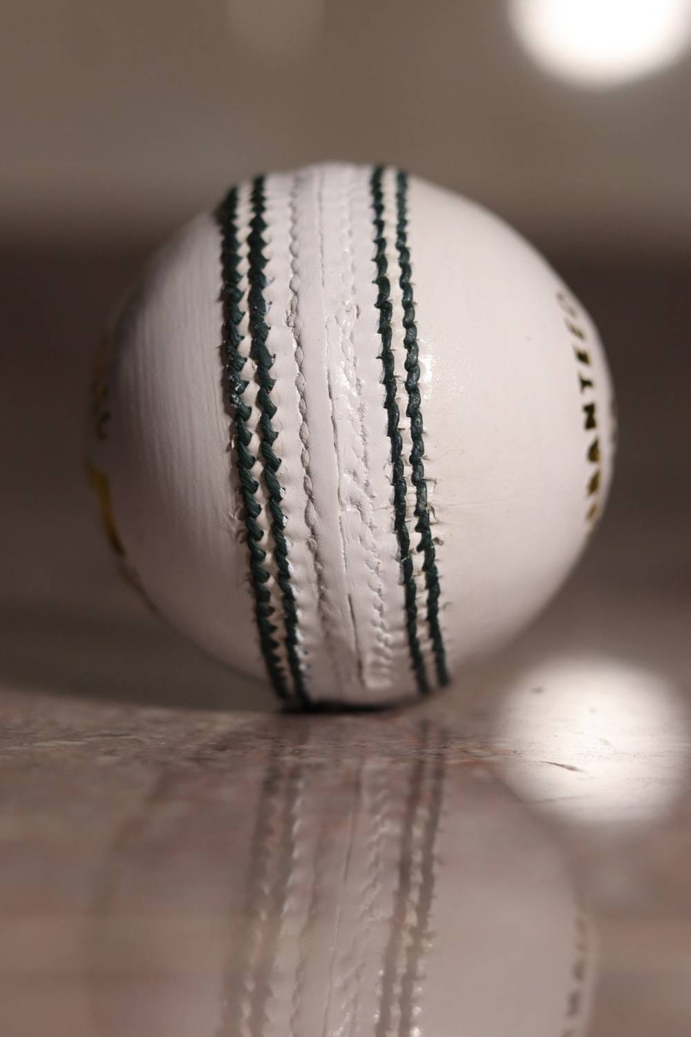CK White Test Ball Cricket Leather Ball - Image 3