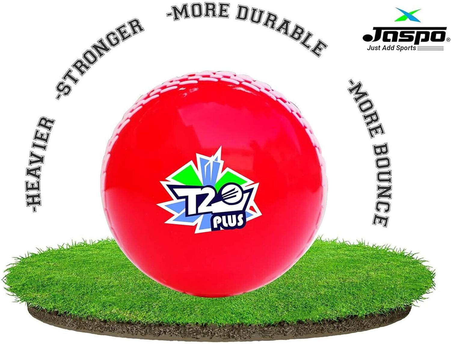 Jaspo T-20 Plus Practice Cricket Ball - Image 5