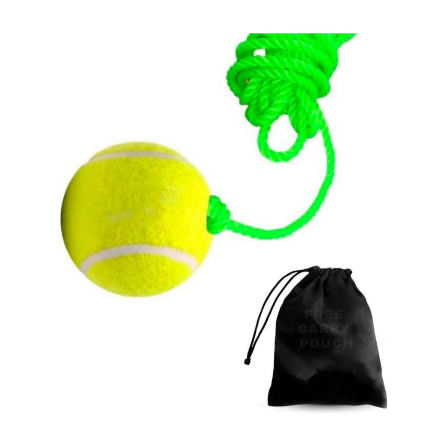 AG Lifestyle Products Cricket Hanging Tennis Ball , 3.5 Meter Rope Cricket Training Ball
