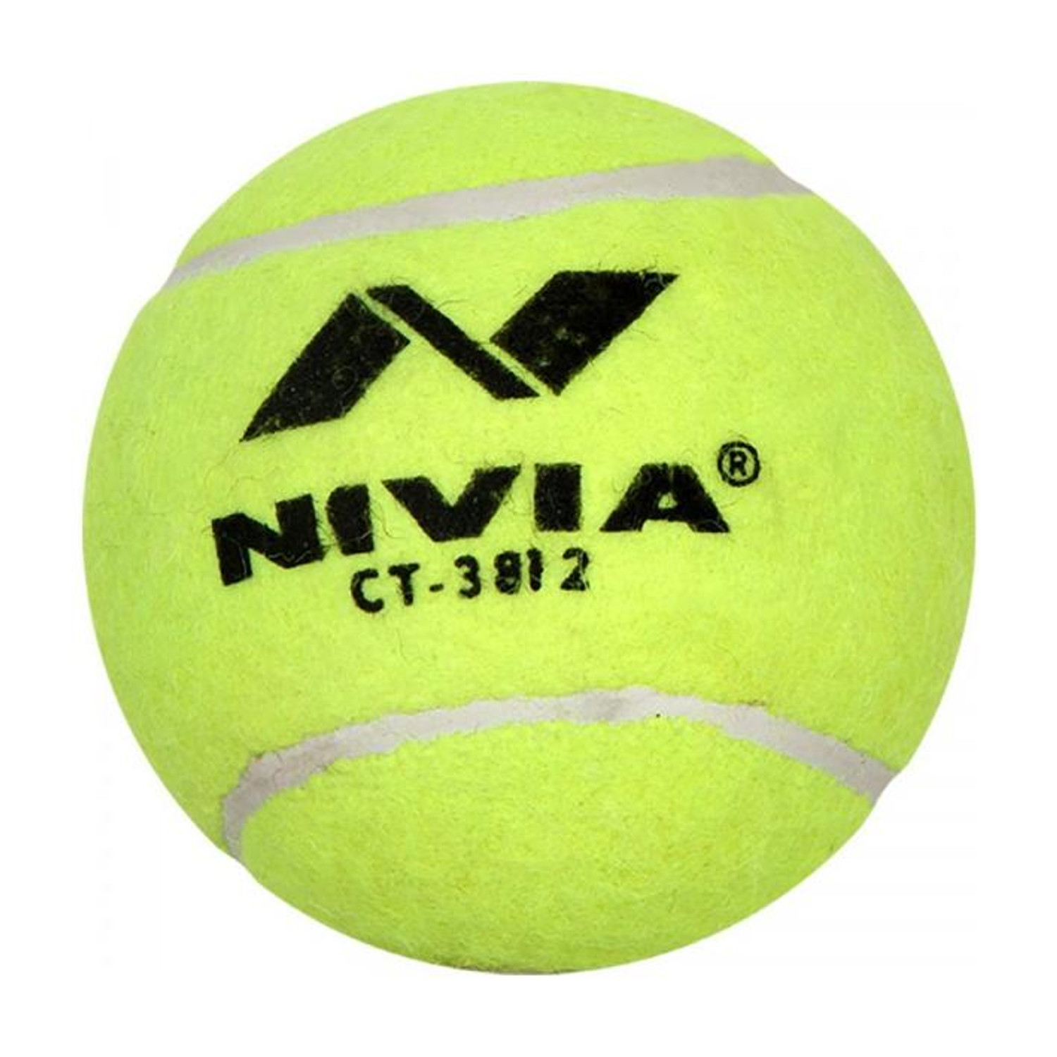 Image of NIVIA Cricket Tennis Ball - Heavy /Yellow Tennis Ball