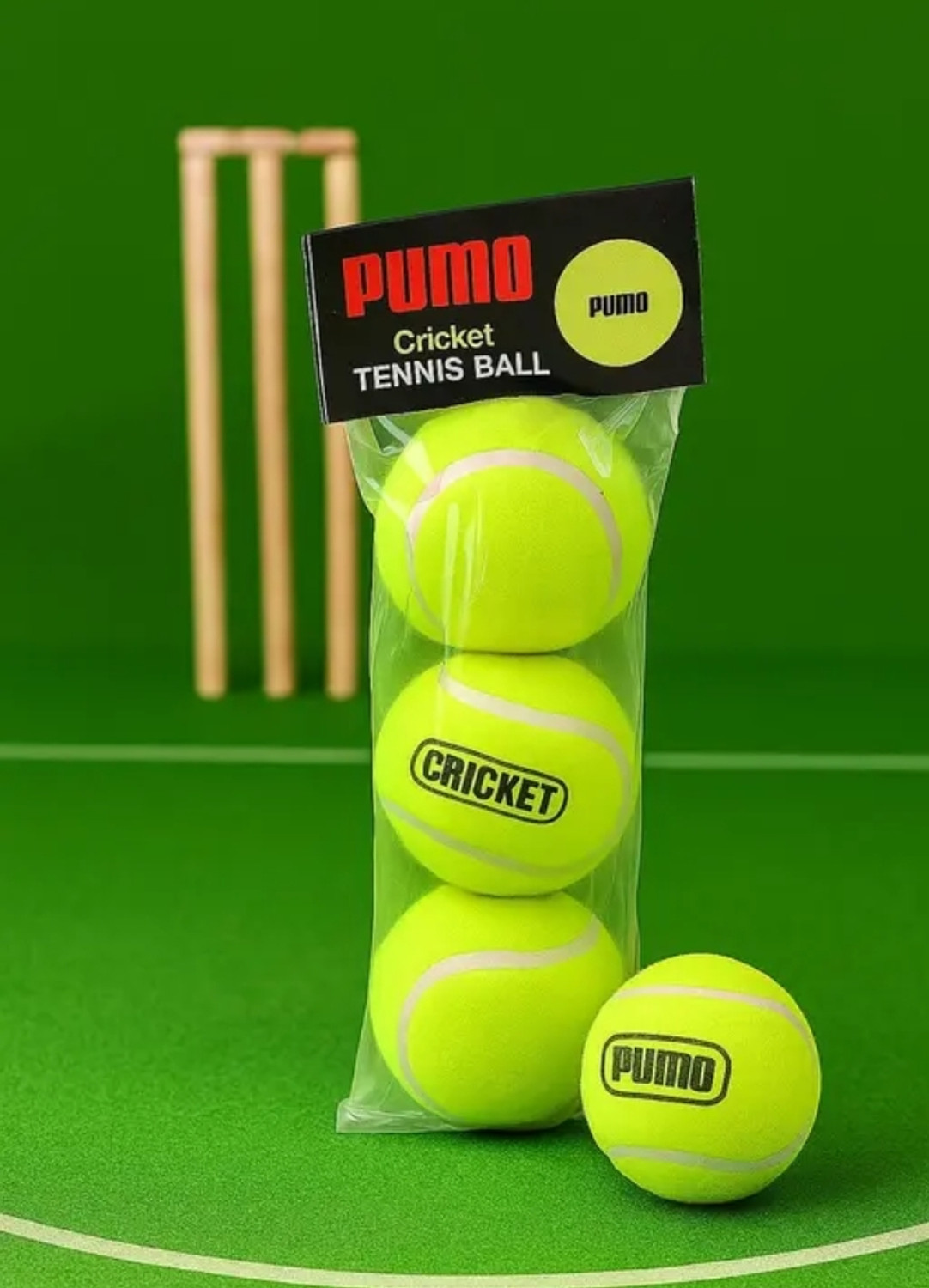 Image of VGS Tennis ball for TURFF and BOX CRICKET (FREE DELIVERY) Cricket Tennis Ball