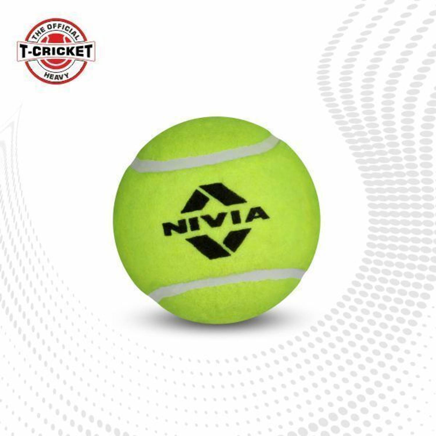 NIVIA Cricket Tennis Ball Heavy Weight (Pack of 6) - Image 5