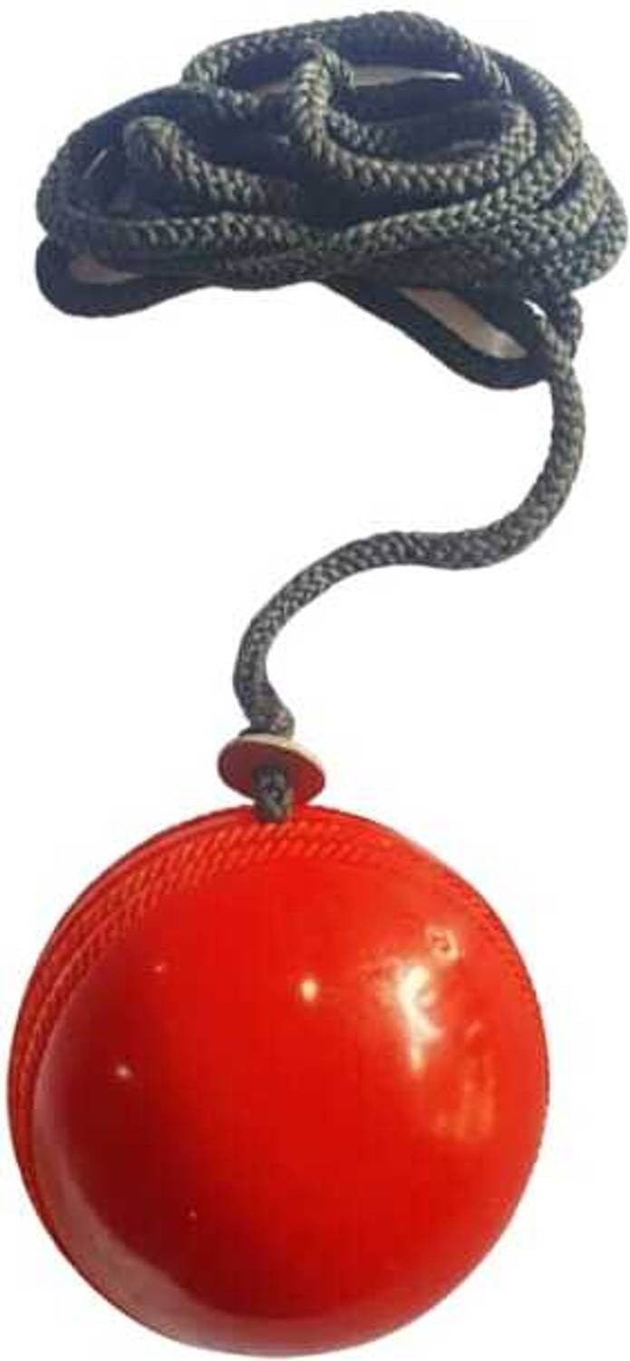 Buransh Cricket Hanging & Knocking Ball for Indoor & Outdoor Training, Practice, Batting Cricket Synthetic Ball