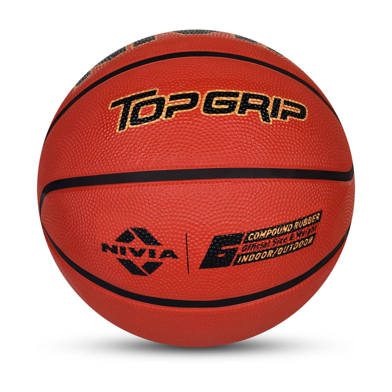 NIVIA Top Grip Basketball - Size: 6