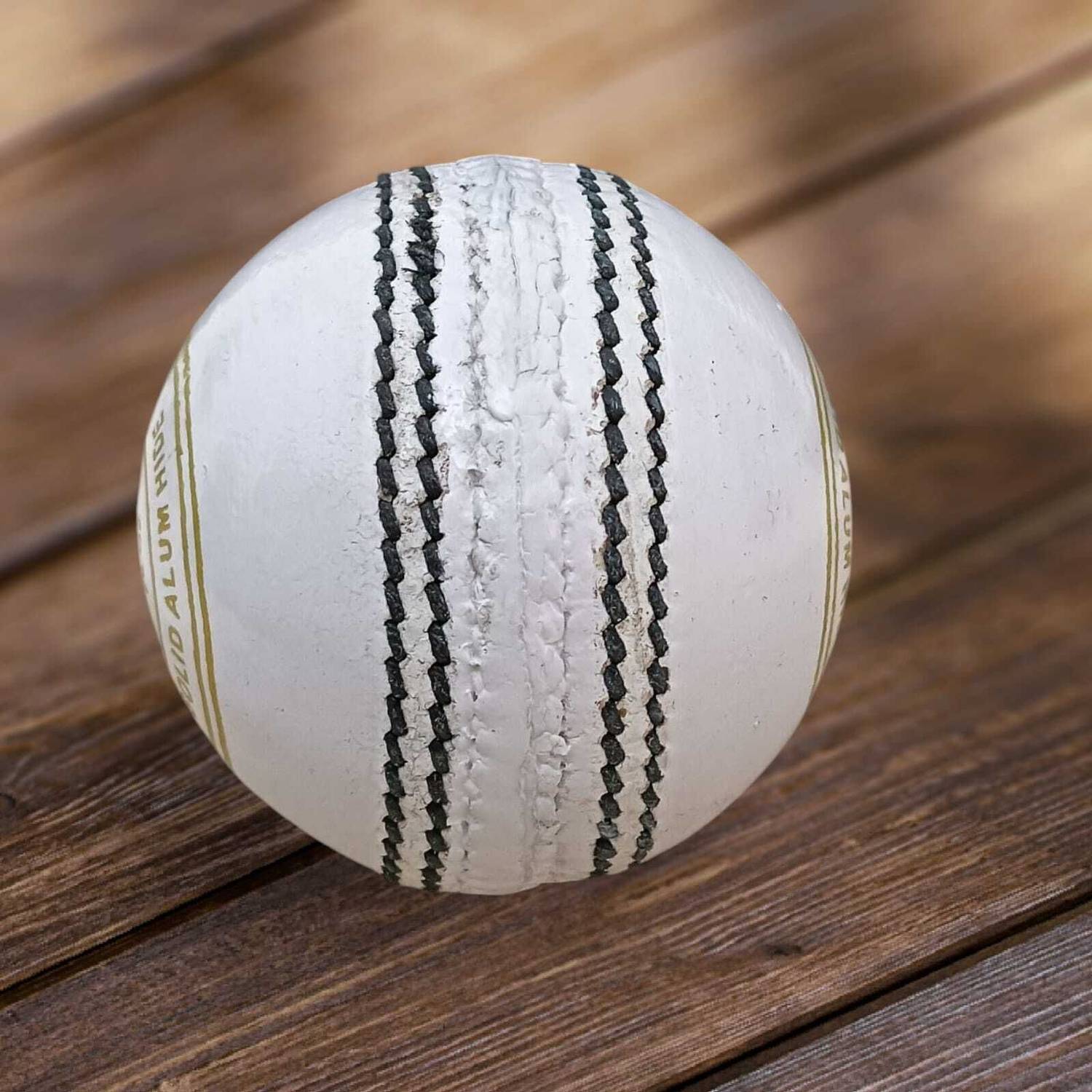 KK SPORTS 2 Piece White Club Leather Cricket Ball - Image 3