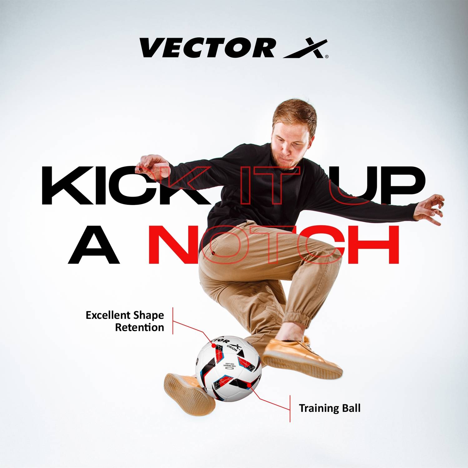 VECTOR X Orion Ball TPU Indoor/Outdoor Machine Stitch Professional