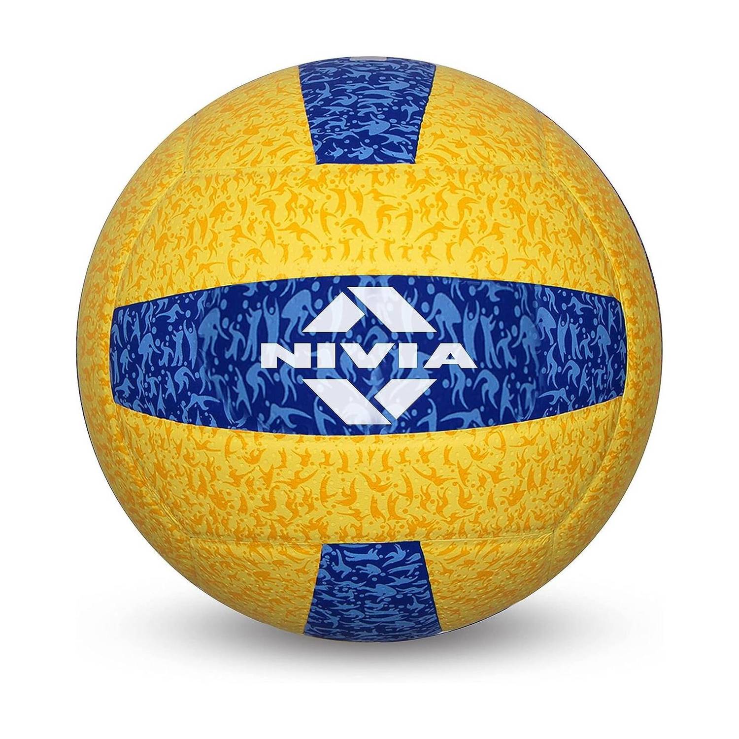 NIVIA G-2020 Volleyball - Size 4, Blue - Image 1