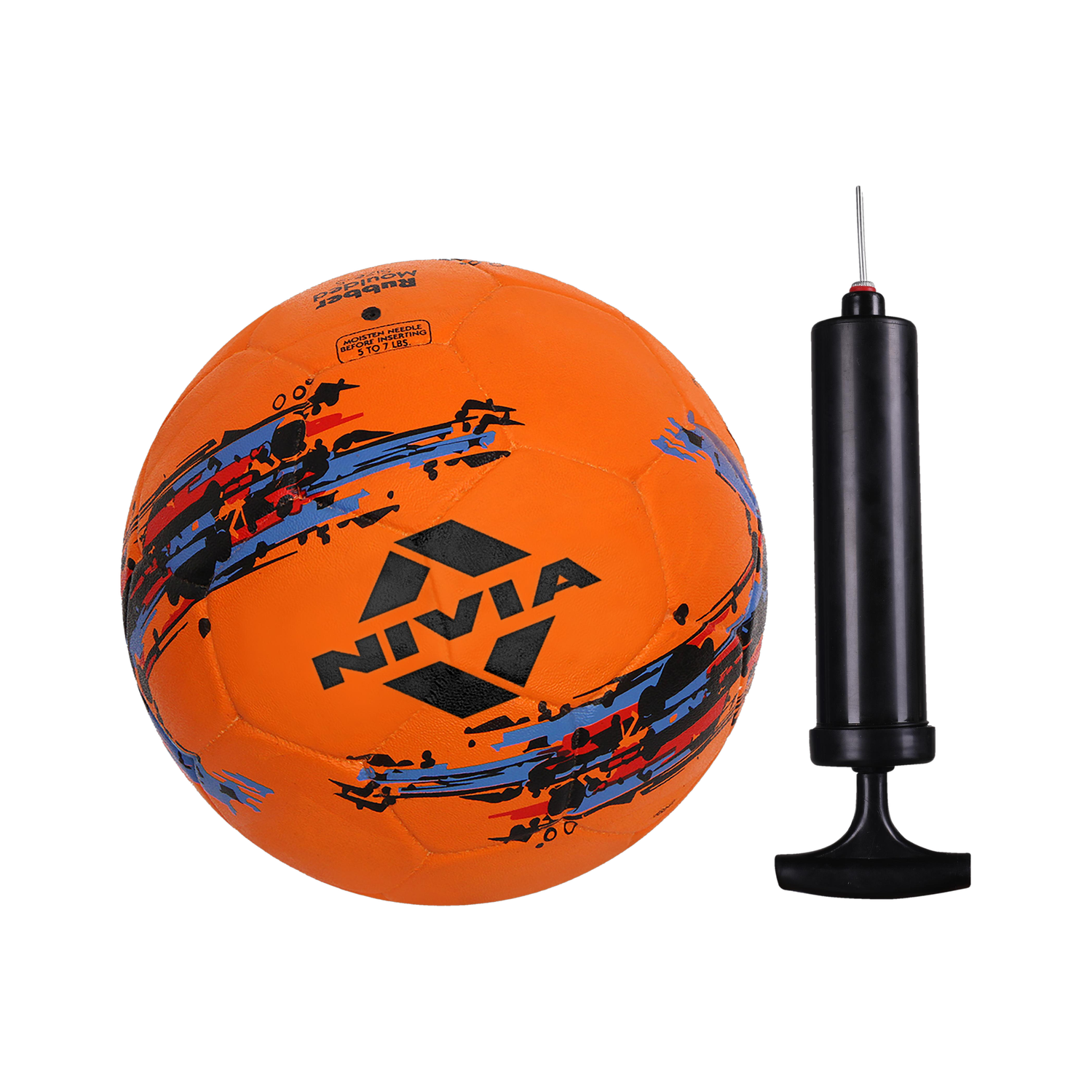 NIVIA Storm with Pump Football - Size: 5