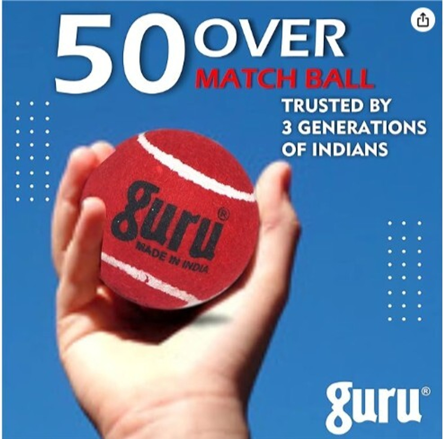 Image of Guru Cricket Tennis Ball, Heavy Weight Ball For Men & Women Cricket Tennis Ball