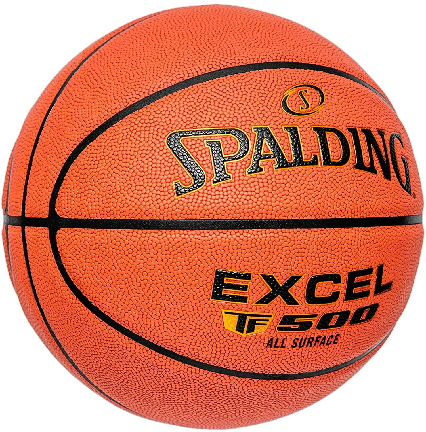 Image of SPALDING Excel TF-500 Indoor-Outdoor Basketball 29.5 inch Basketball - Size: 7