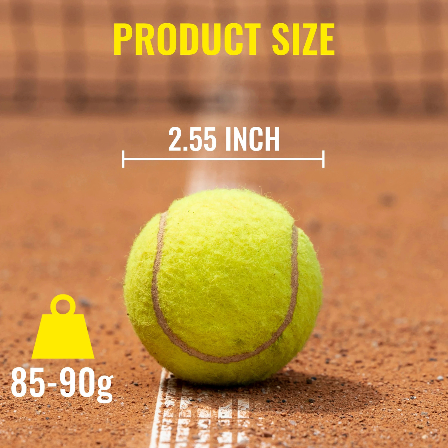 Image of SLOVIC Lightweight & Long-Lasting Tennis & Cricket Balls | Perfect for Beginners & Pros Cricket Tennis Ball