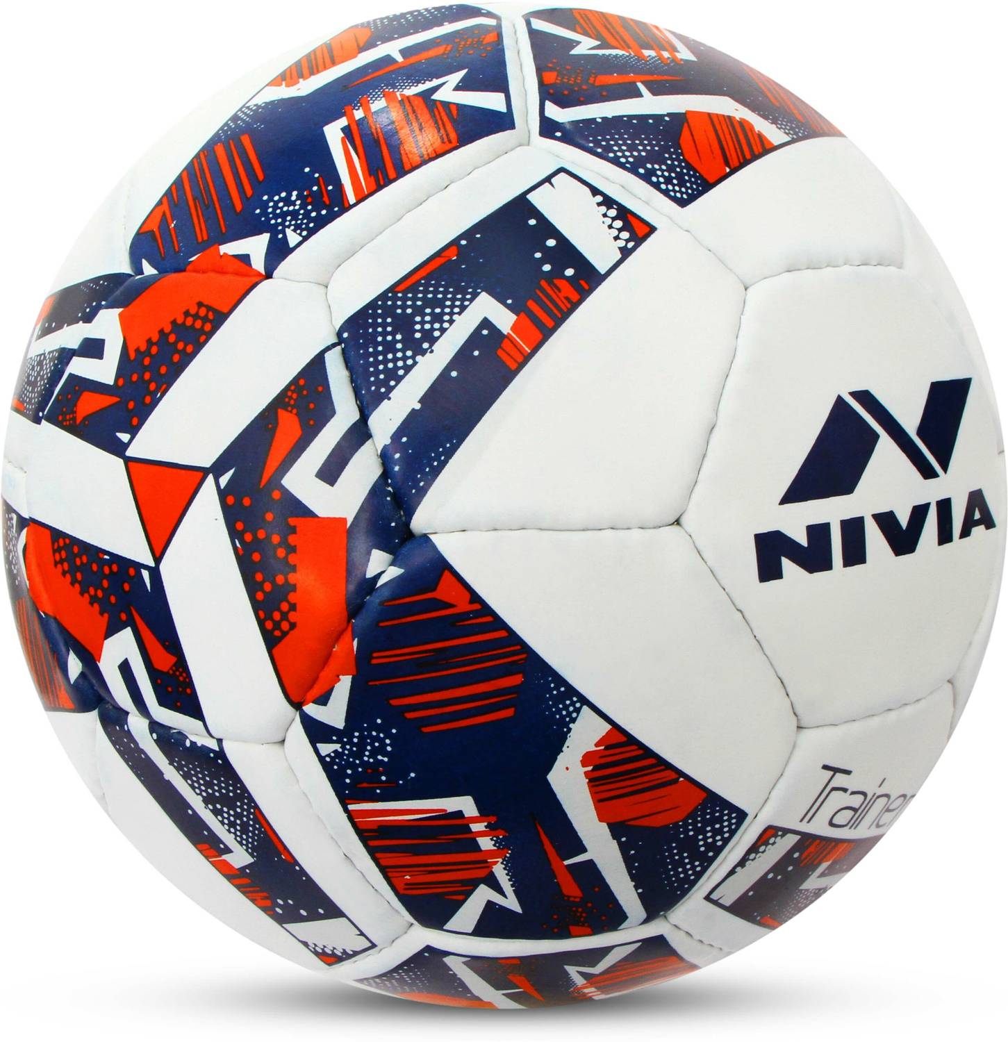 NIVIA Trainer Football Size 5 White Pack of 1 - Image 2