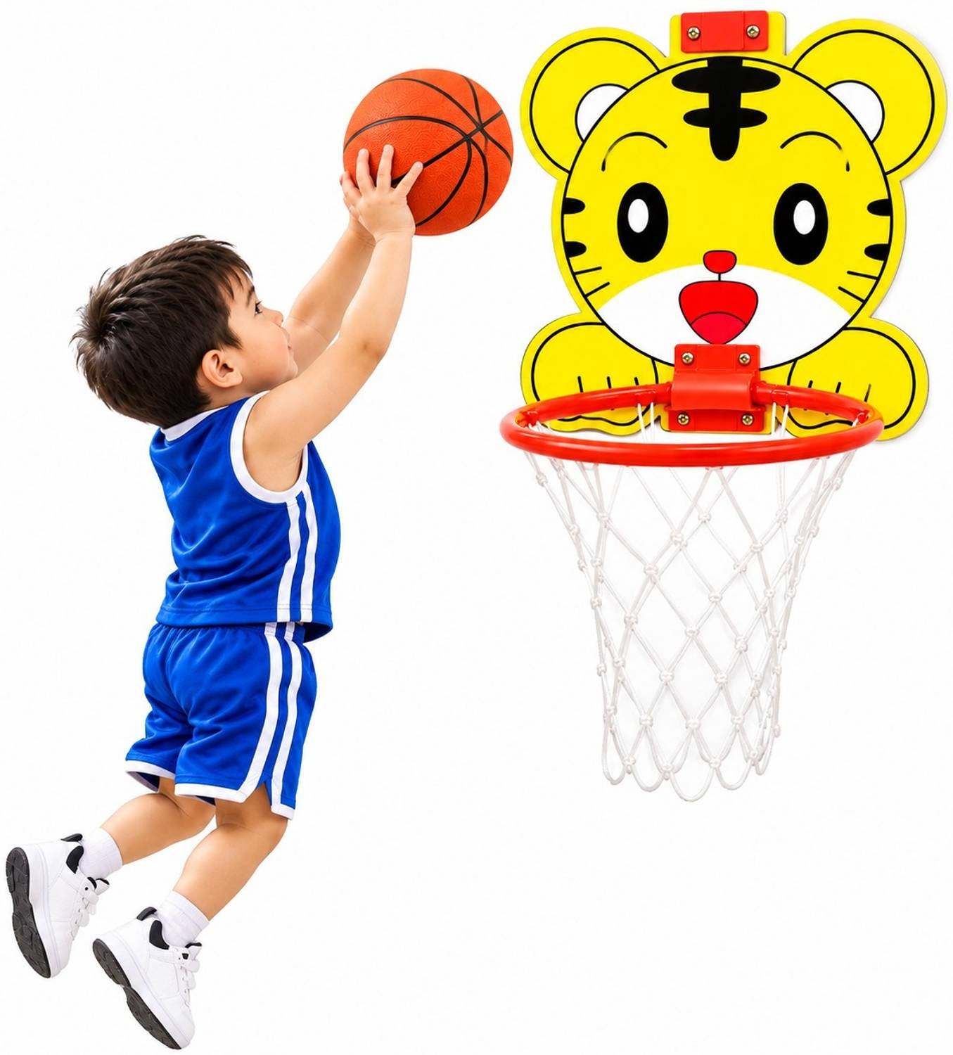 Aavashyak Basket Balls for Kids, Indoor and Outdoor Game Basketball Net Ring Return Gift Basketball - Size: 1