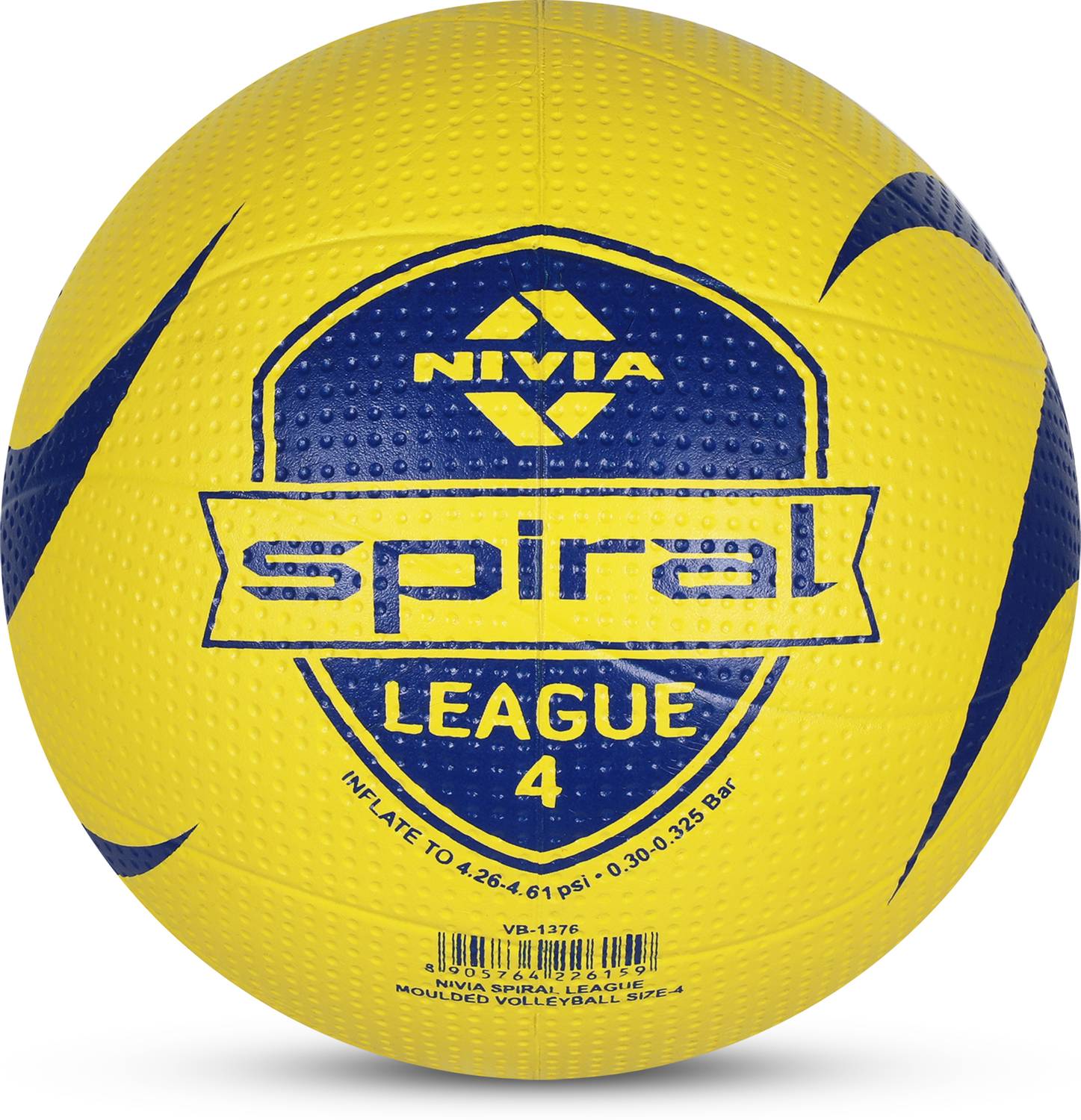 NIVIA League Moulded Volleyball Size 4 Pack of 1