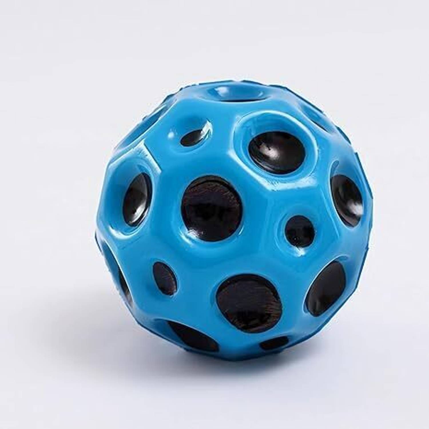 avish creations Blue Colour Jump Ball, Moon Ball, Space Ball, High Jumps Rubber Ball Jumping Ball