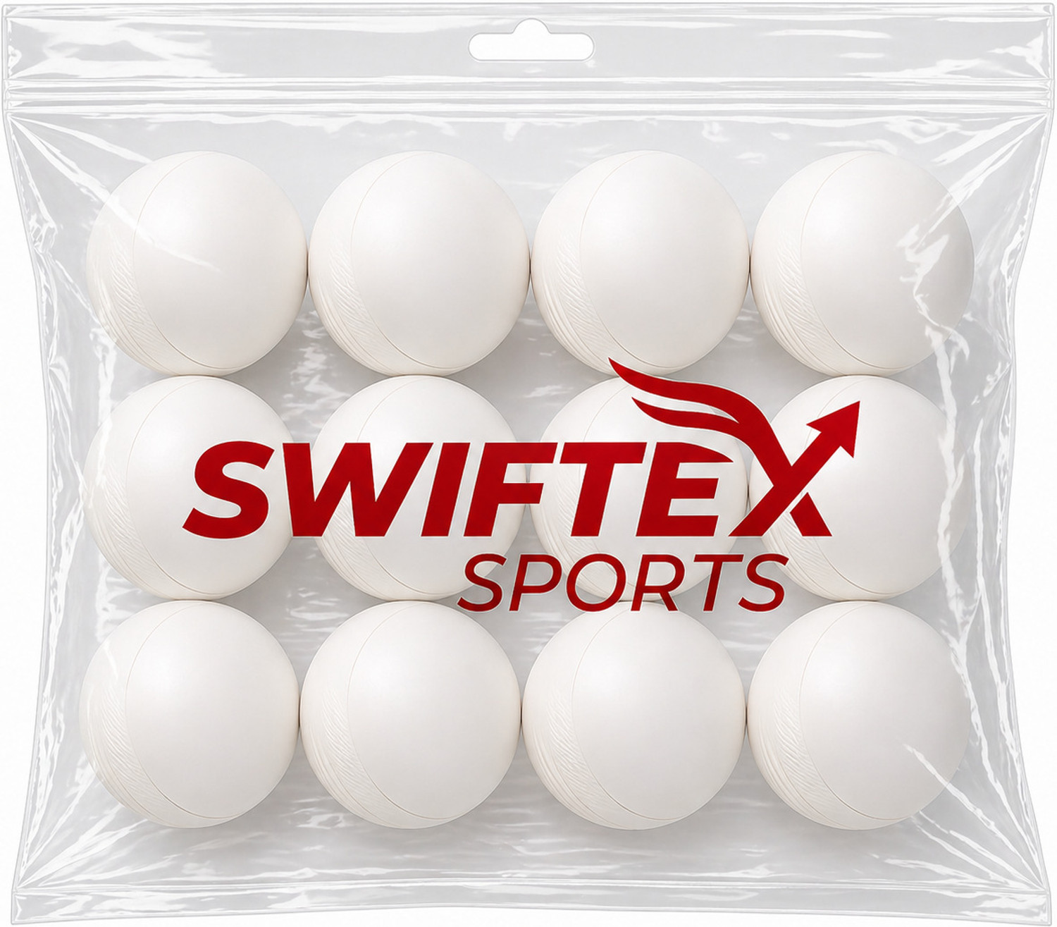 Image of Swiftex sports 80 Gm White Ball Cricket Training Ball