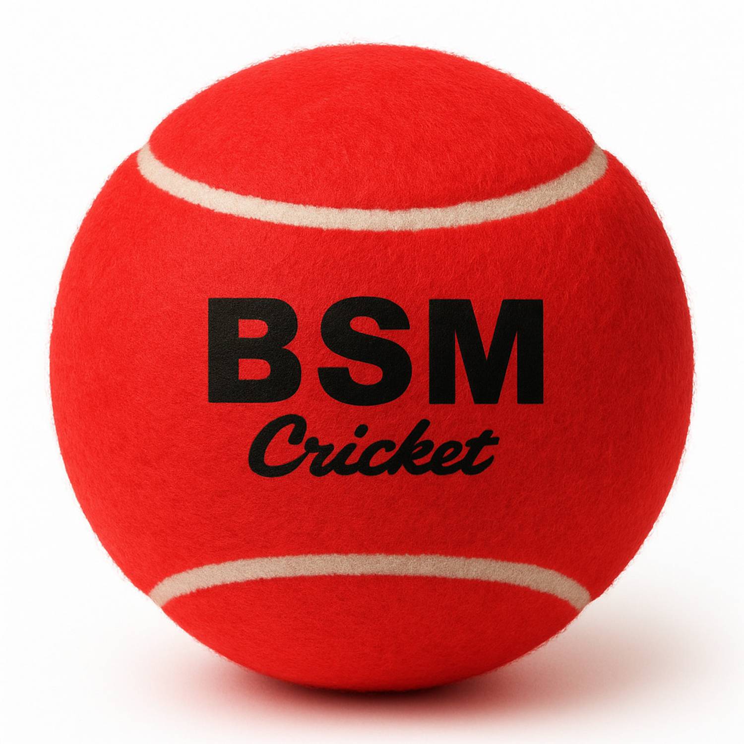 BSM Soft Light Weight Turf Gully Cricket Ground High Bounce Tennis Ball Cricket Tennis Ball