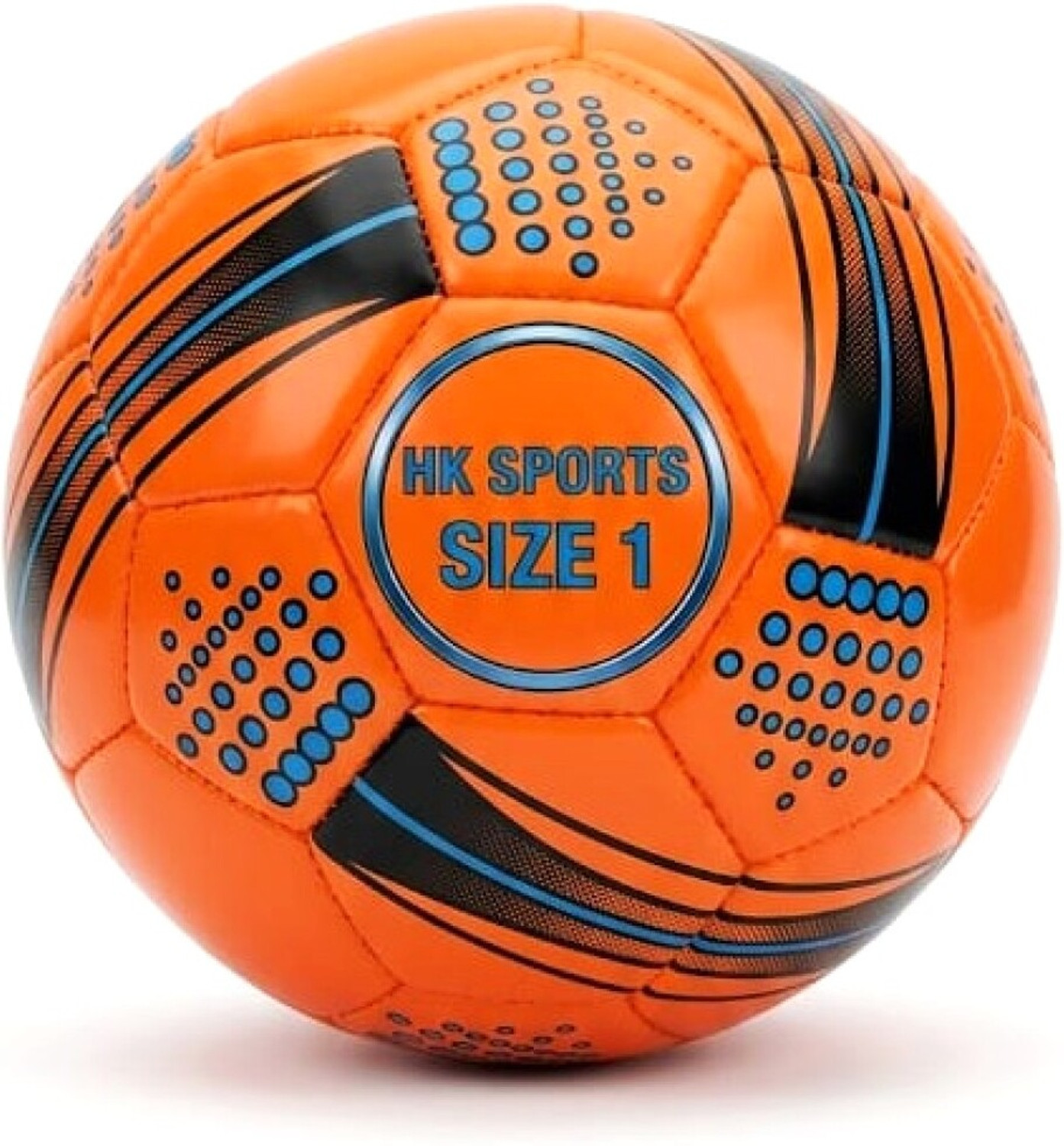 Image of HK Sports Size 1 Synthetic Football for Kids Training Soccer Ball Football - Size: 1