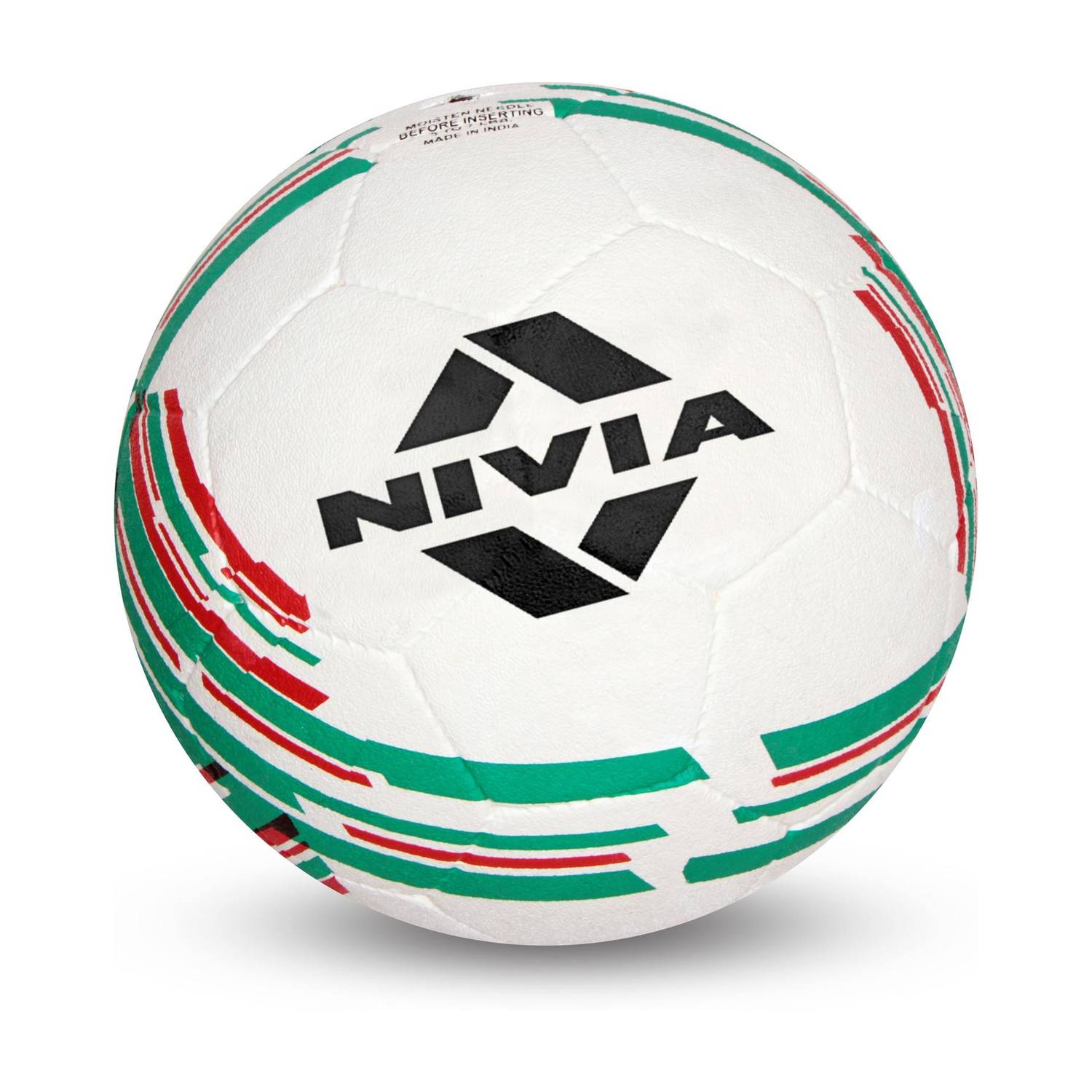 NIVIA Country Colour (Italy), Rubberized Moulded, For Hard Surfaces, Soccer Football - Size: 5