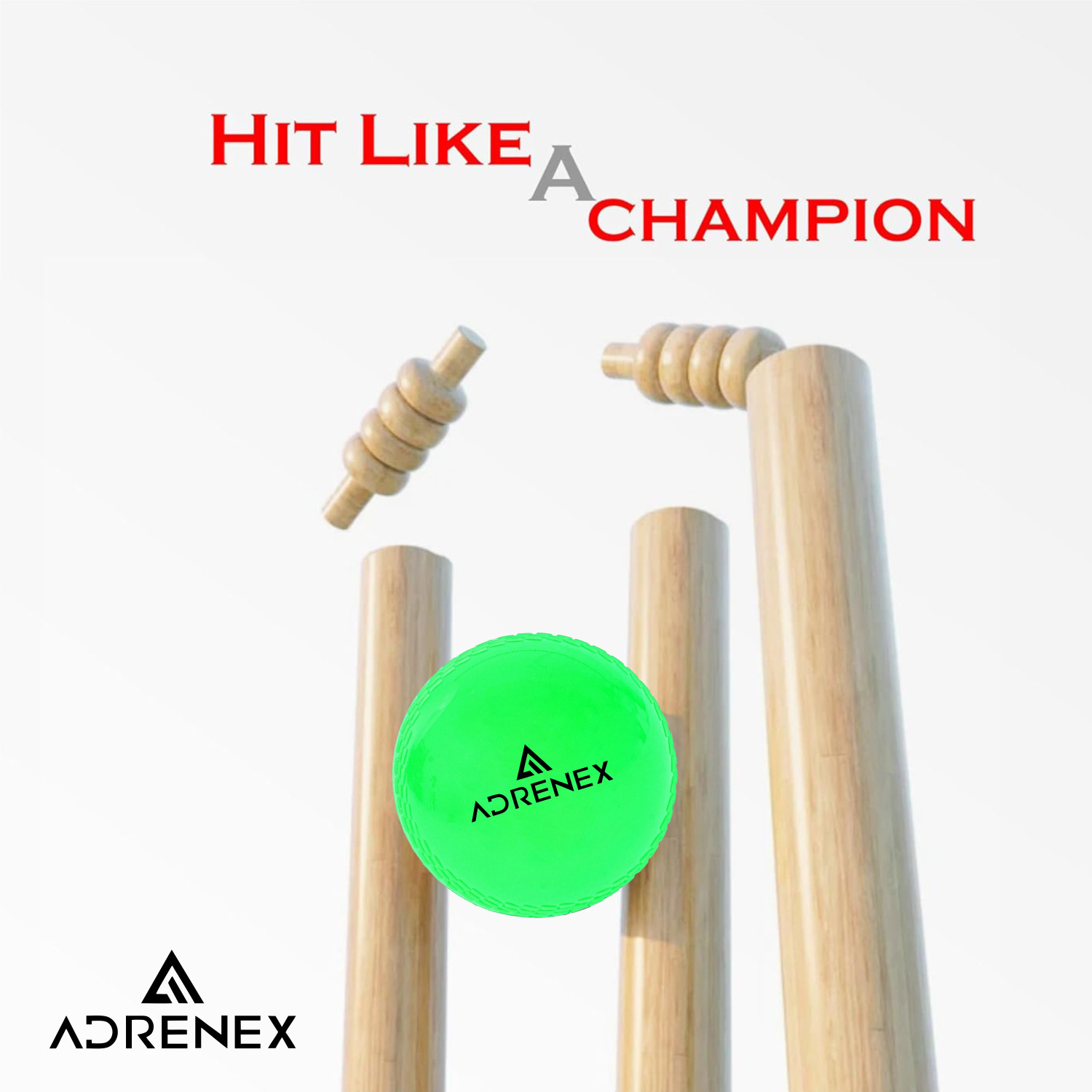 Image of Adrenex Cricket ball wind balls for indoor & outdoor & street beach Cricket Synthetic Ball