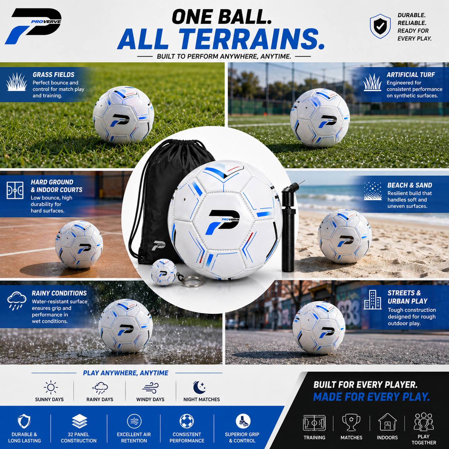 proverve Elite Training Football Combo Size 5 - Image 4