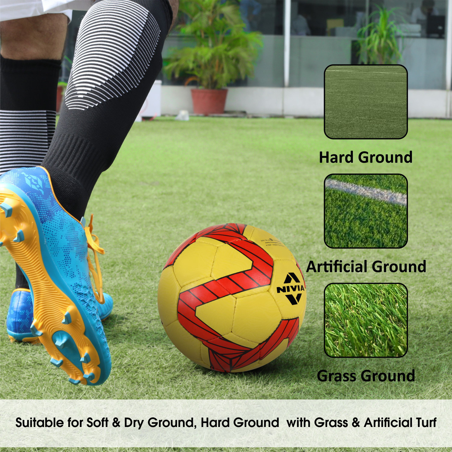 Image of NIVIA Kross World (Germany) Football - Size: 5