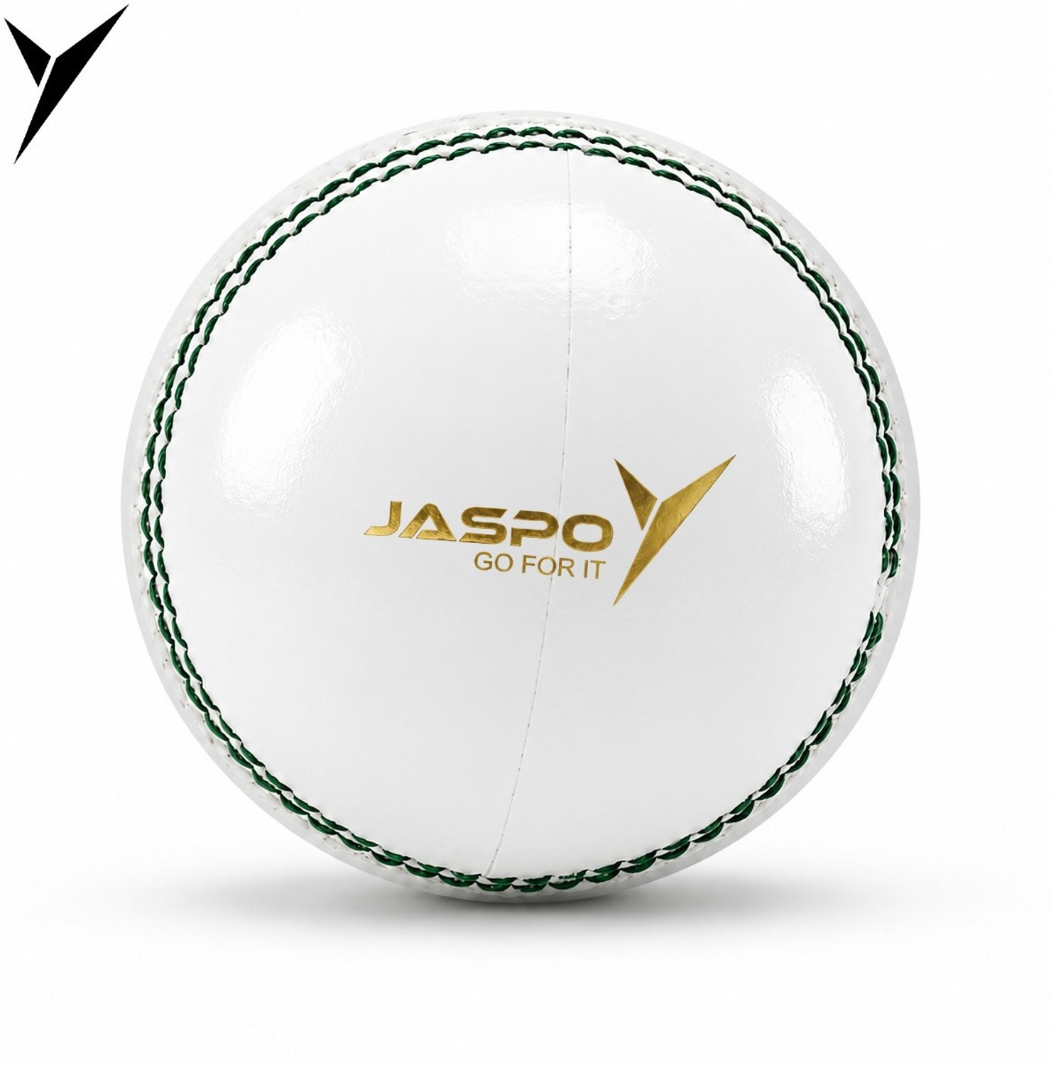 Image of Jaspo Super-90 Leatherette Cricket Ball for Outdoor Play|PU Core|Hand Stitched Finish| Cricket Leather Ball