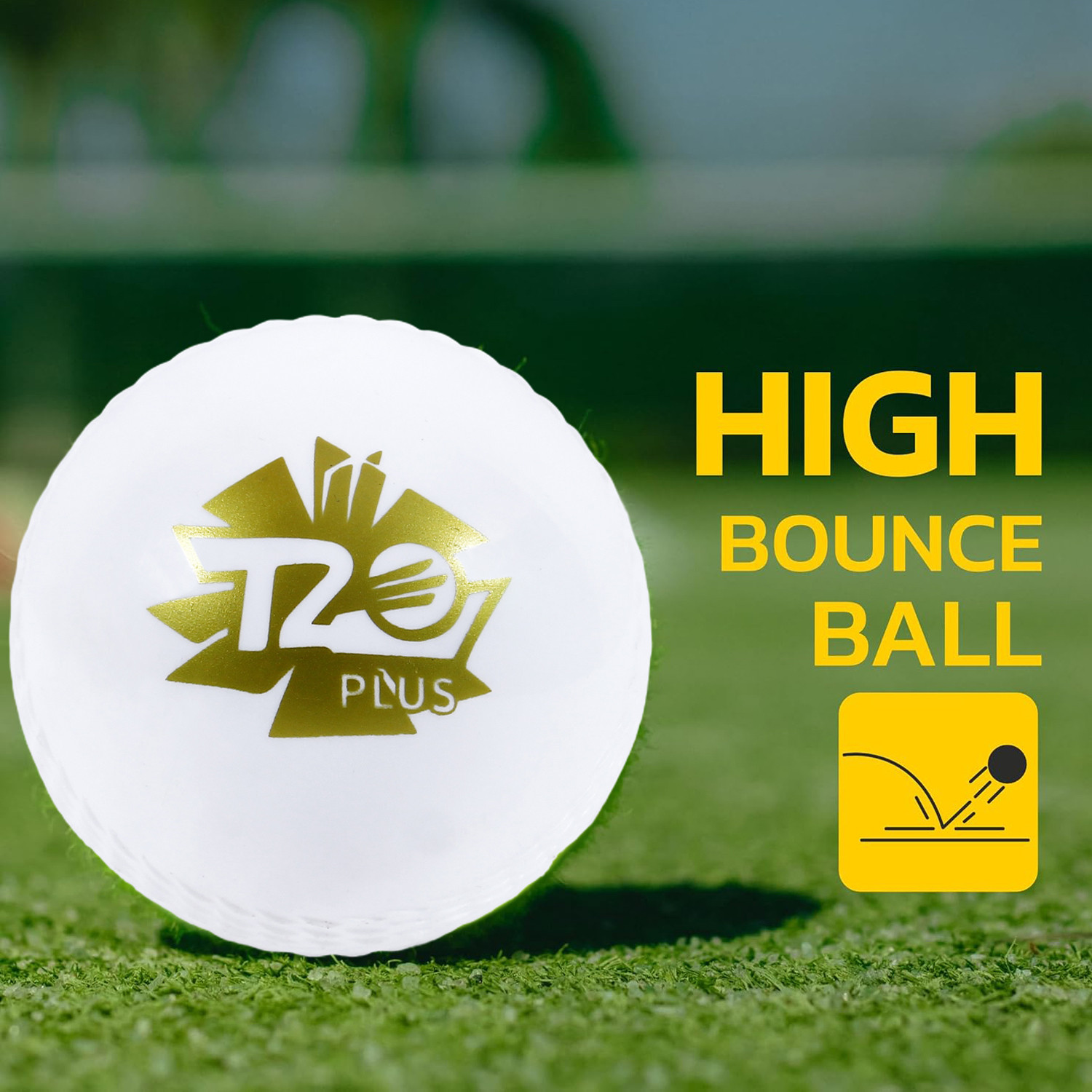 Image of RASCO T 20 Plus Synthetic Cricket Ball Cricket Rubber Ball