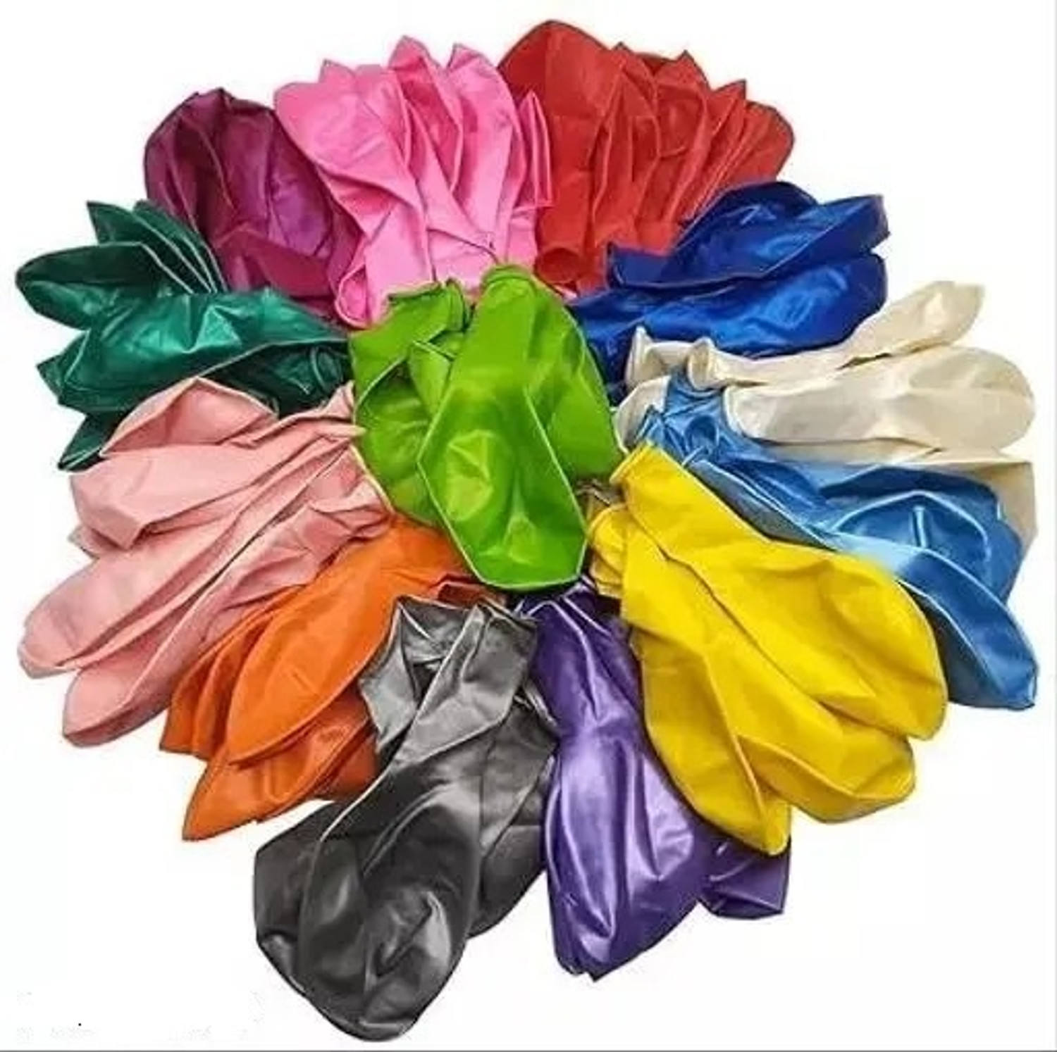 Image of emutz Printed 100 Balloons And One Air Pump Birthday Party /Birthday /Party Bubble Balloon