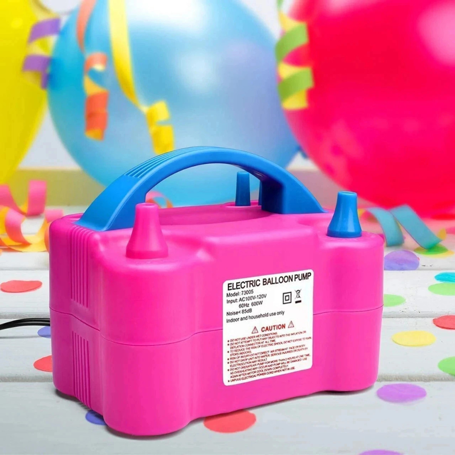 Image of VMV FUZON Solid Electric Balloon Blower Pump Inflator for Decoration Balloon Pump PUMP Balloon