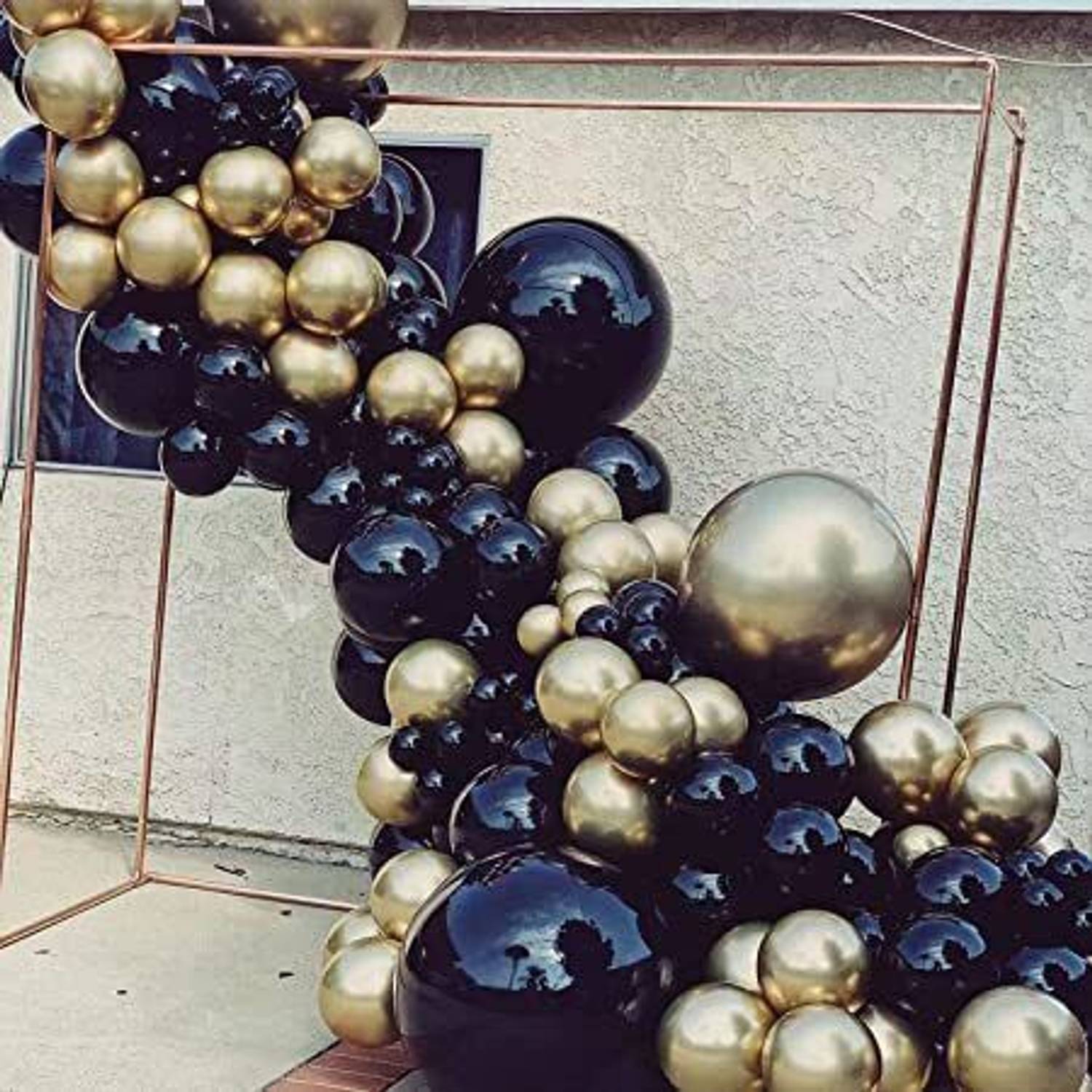 AirVibe Solid metallic balloon garland for birthday, baby shower, wedding Balloon