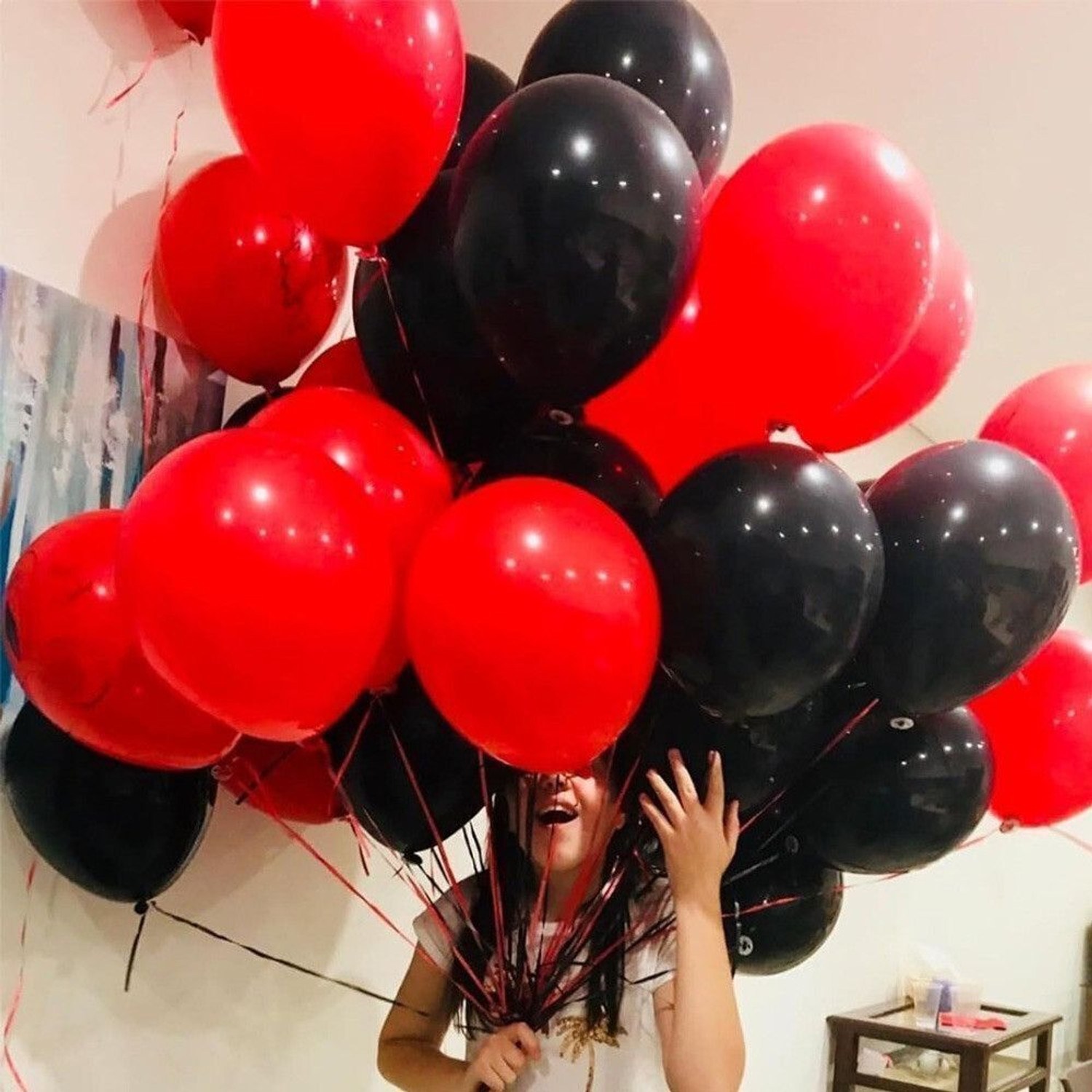Image of PopTheParty Printed Mickey Mouse Birthday Theme Decorations for Party Supplies Combo Set Balloon