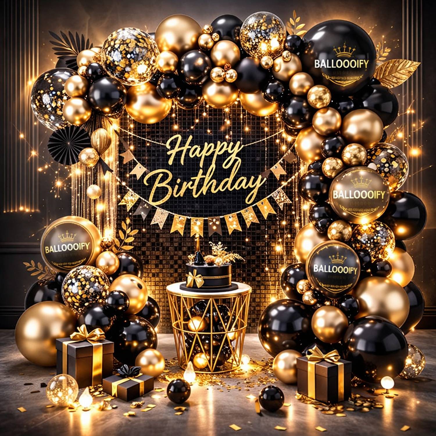 ballooooify Solid BG-DECOR-KIT-2026 Balloon