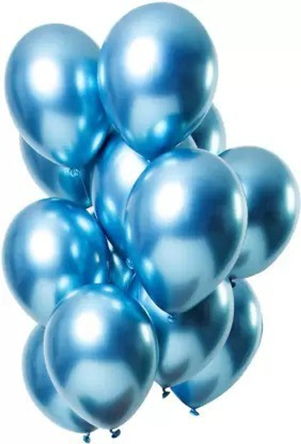 Image of Fun and Flex Printed Blue Birthday Decorations kit,Banner,,Chrome,stars with Balloon Pump Balloon