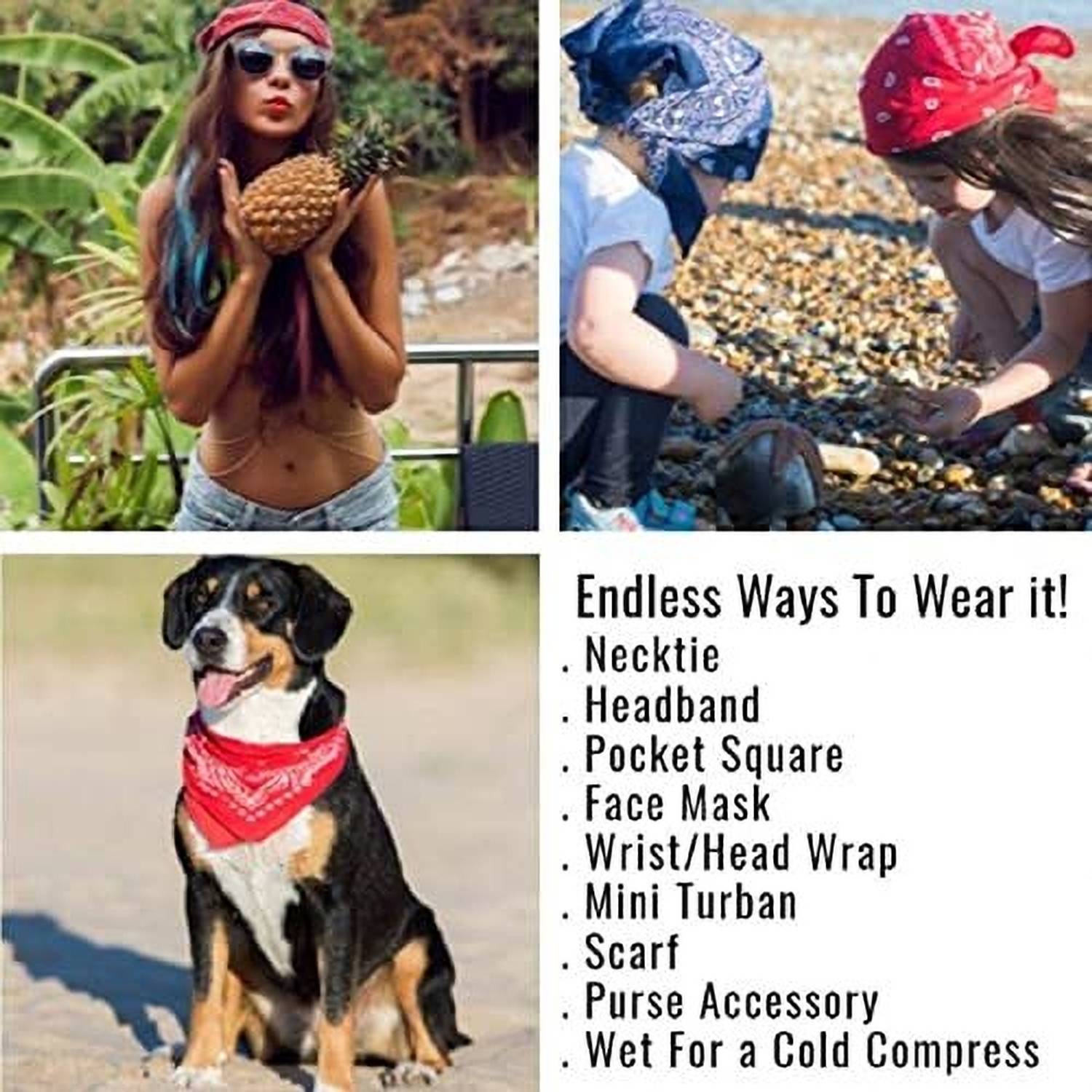 Bismaadh Printed Bandana - Image 3
