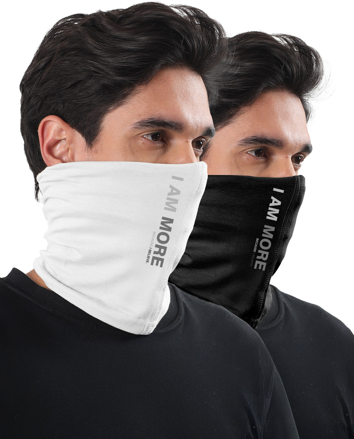 Image of FREECULTR Unisex Anti Microbial Super Soft & Comfort Fit, Breathable Multipurpose Headband, Face Mask for Dust Protection Men & Women Solid Bandana