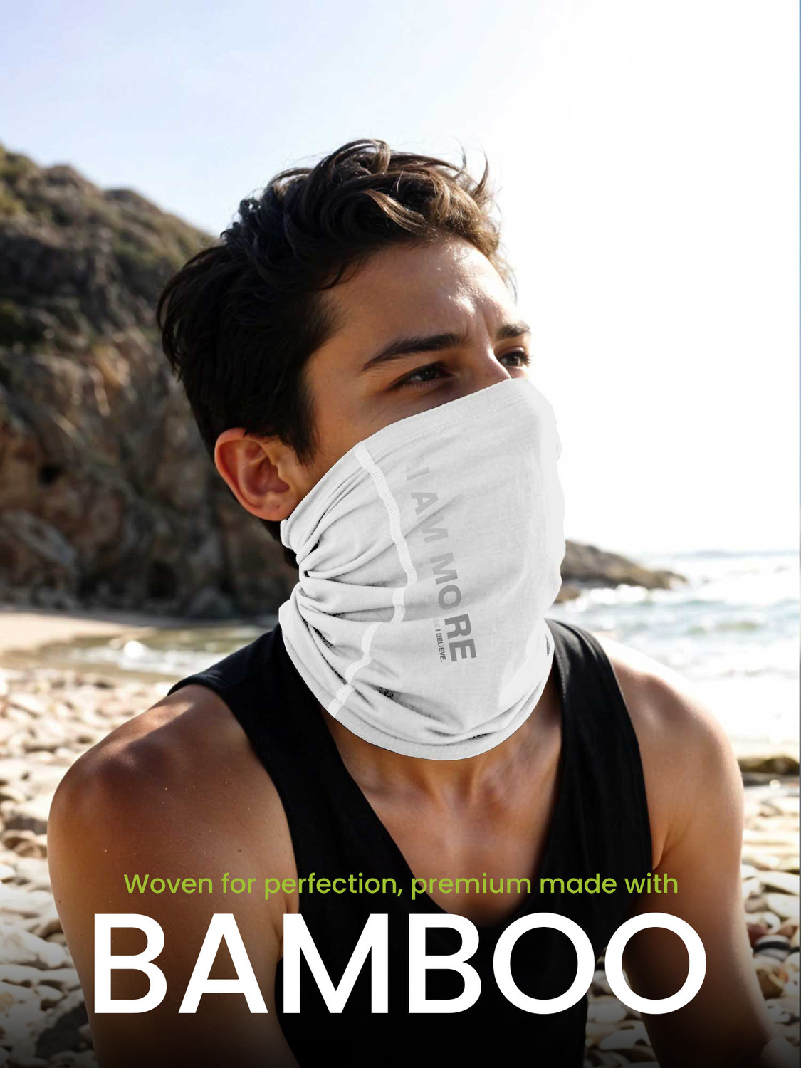Image of FREECULTR Unisex Anti Microbial Super Soft & Comfort Fit, Breathable Multipurpose Headband, Face Mask for Dust Protection Men & Women Solid Bandana