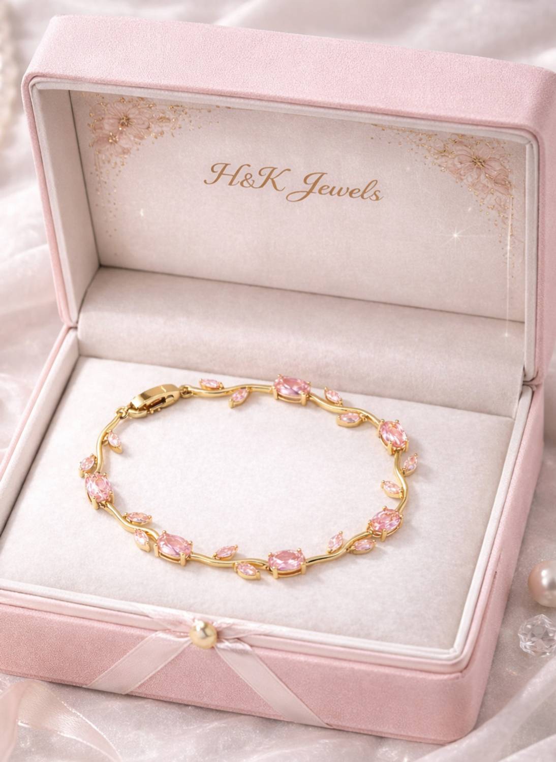 Hkjewels Brass Gold-plated Bracelet - Image 1