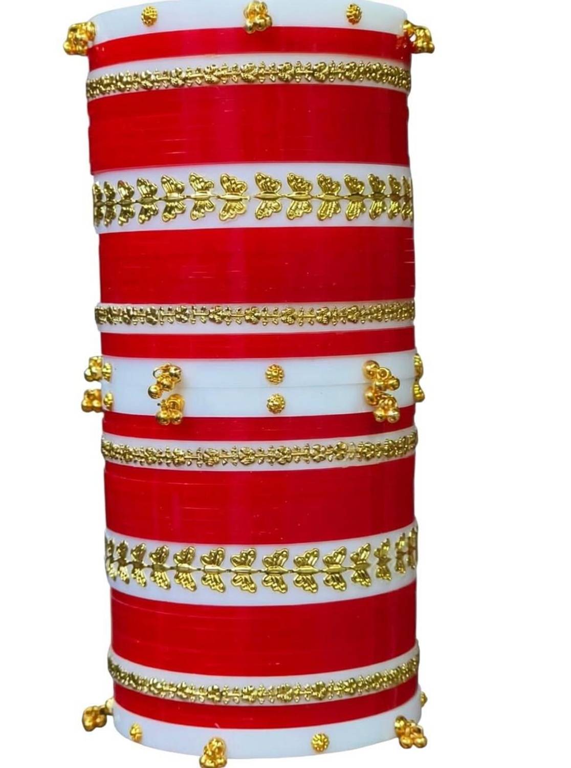 AMCM Plastic Rhinestone Bangle Set