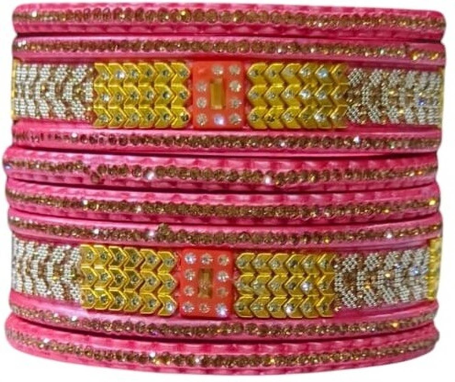 AMCM Lac Cubic Zirconia Bangle Set