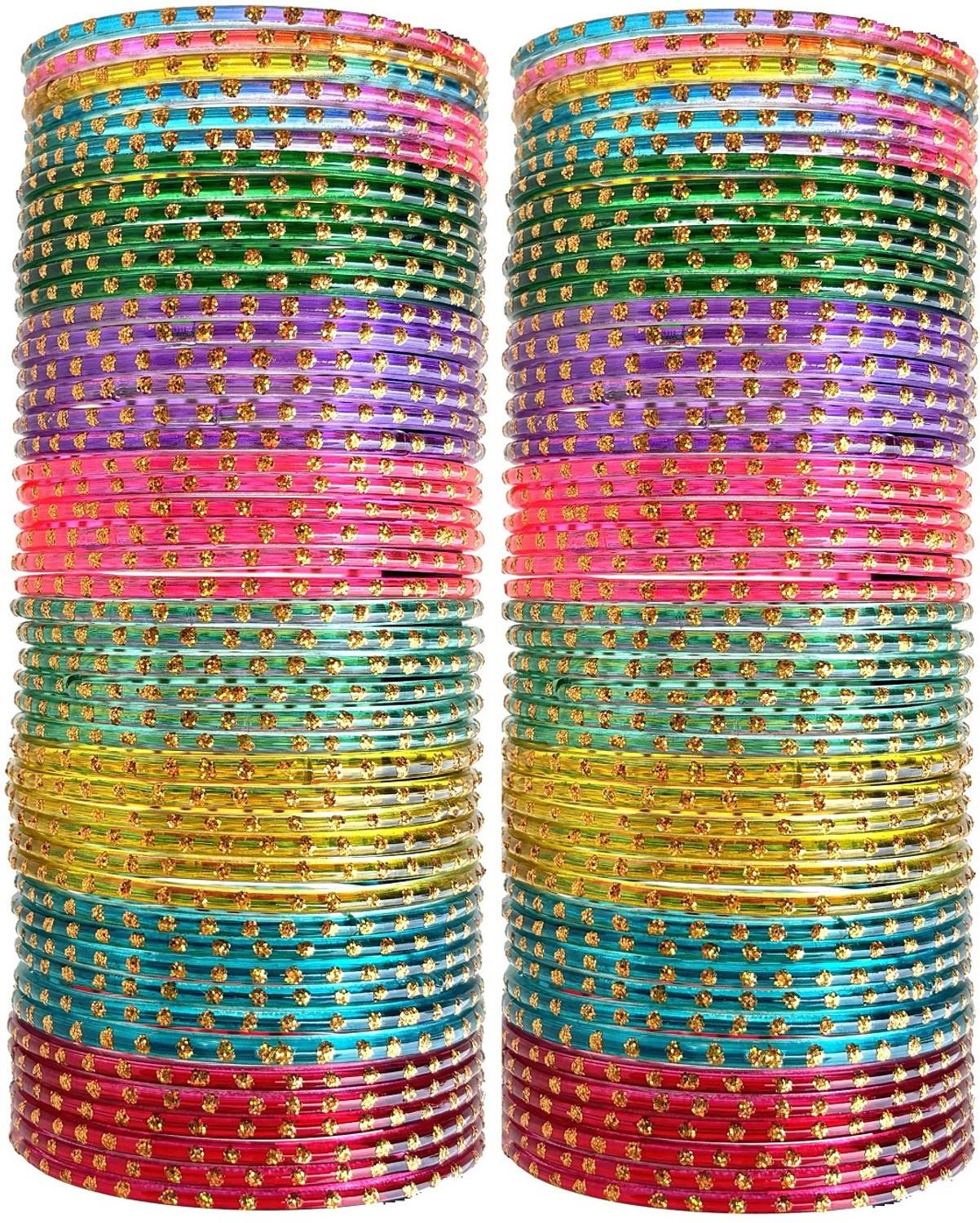 Image of VAKANGAN Glass Bangle Set
