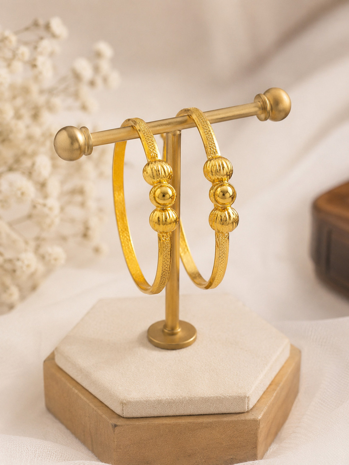 Image of SB trade Brass Gold-plated Kada