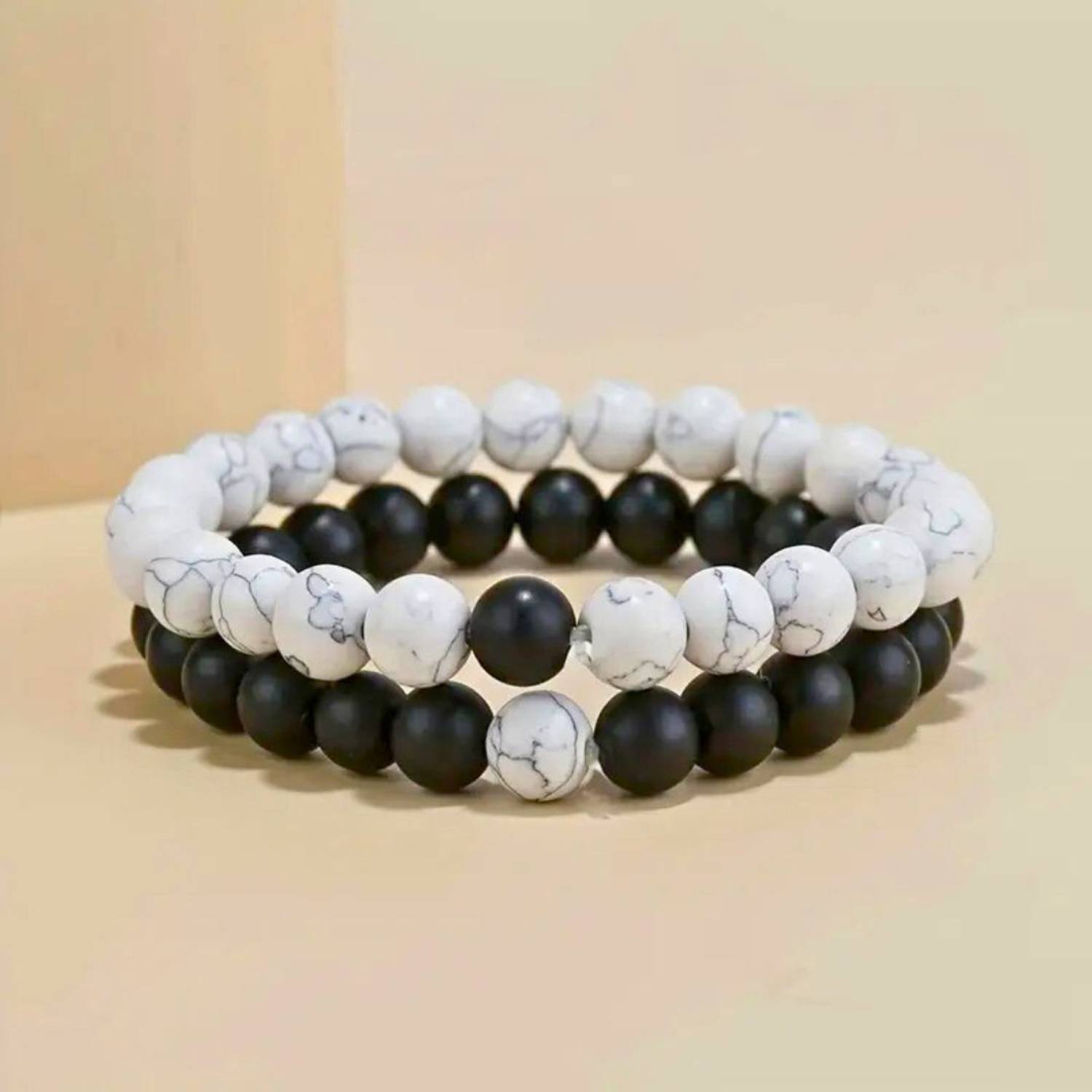 Bauble Cluster Stone, Plastic Beads Bracelet