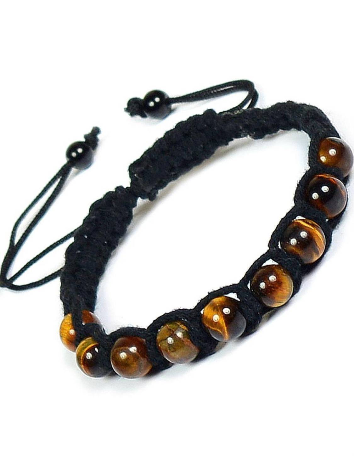 REIKI Tiger's Eye Beads Crystal Bracelet - Image 1