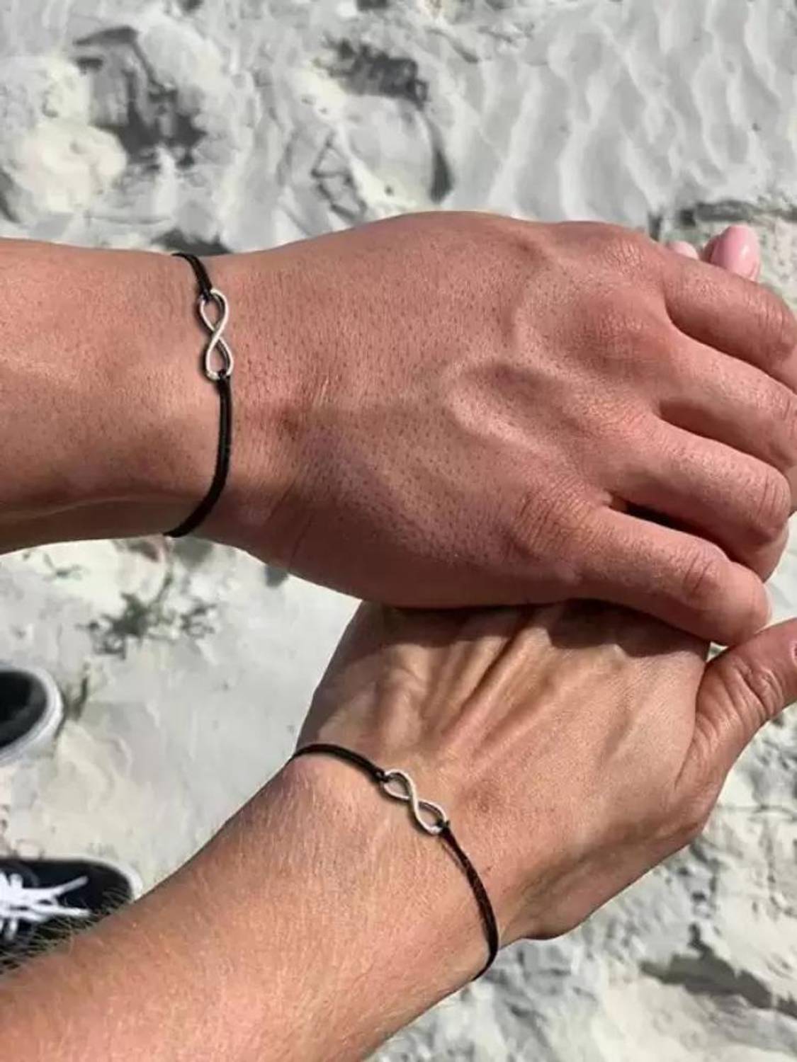 artrue Alloy Diamond Sterling Silver Bracelet Set