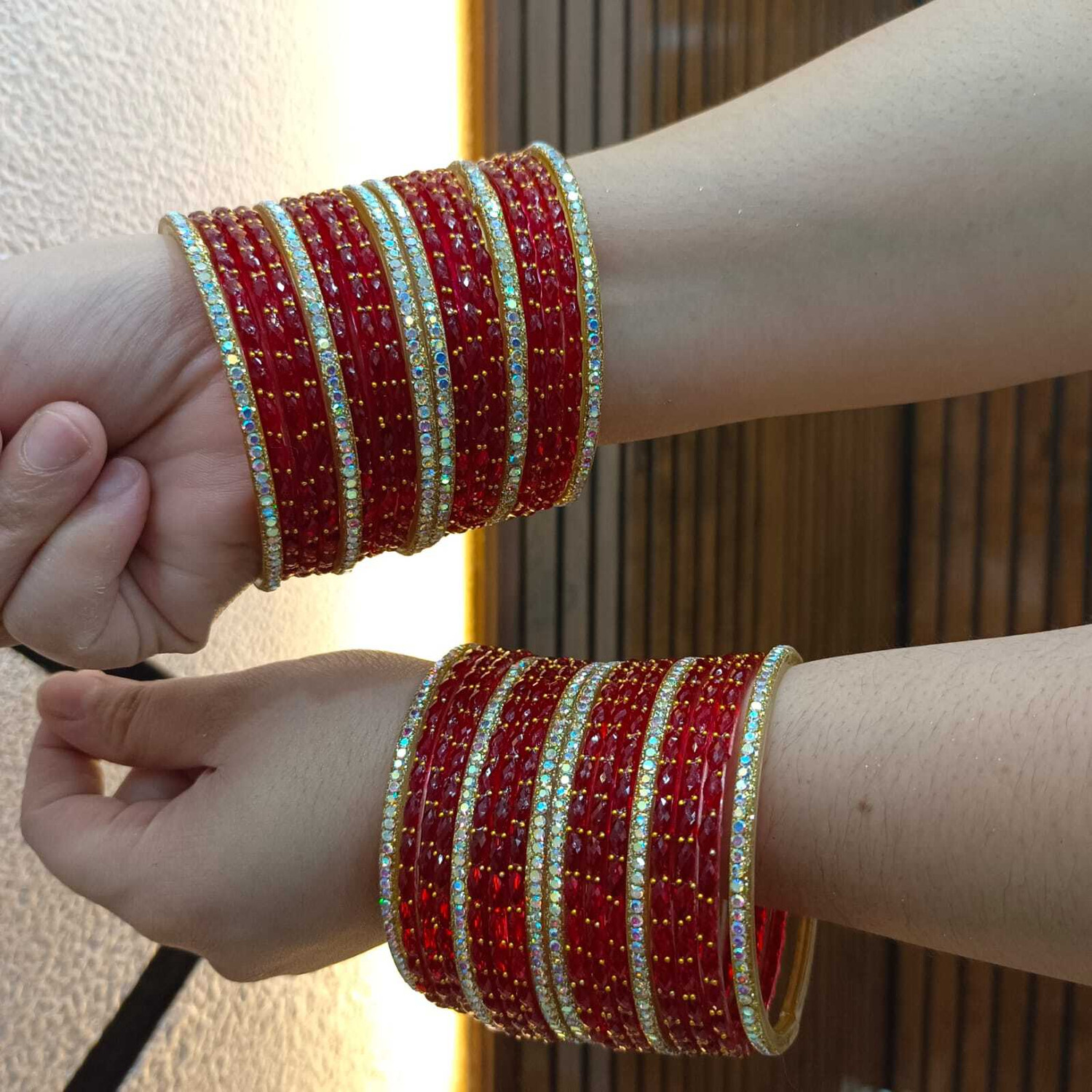 Image of Kaab Glass Bangle Set