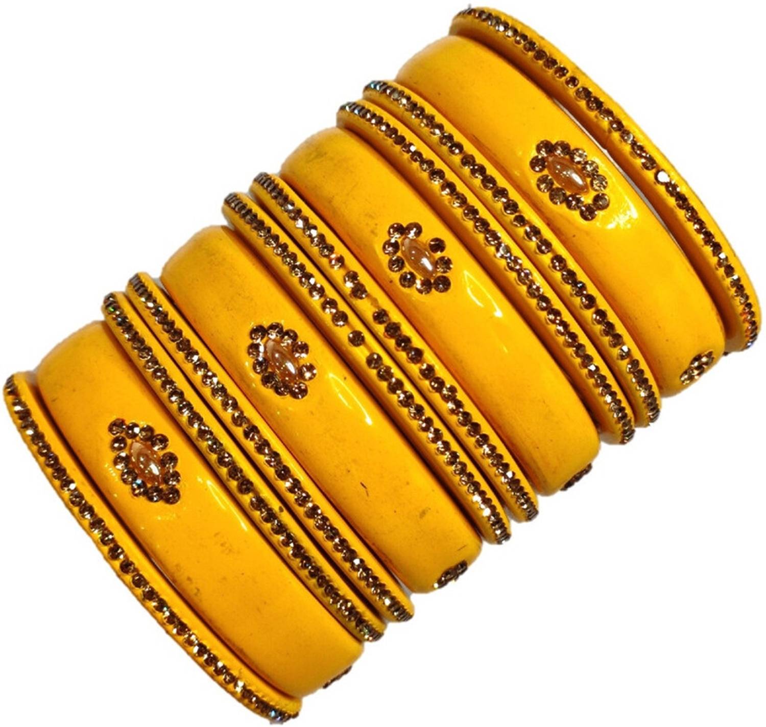 Anshi Creations Lac Bangle Set