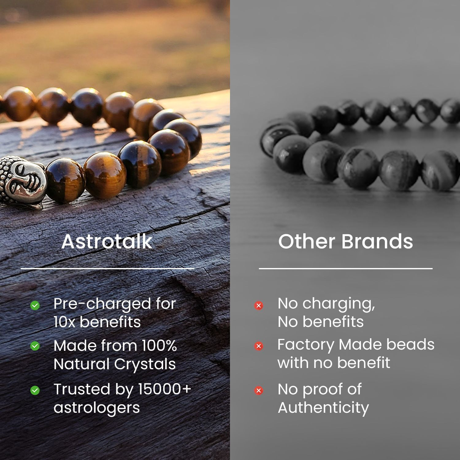 Image of Astrotalk Tiger's Eye Bracelet